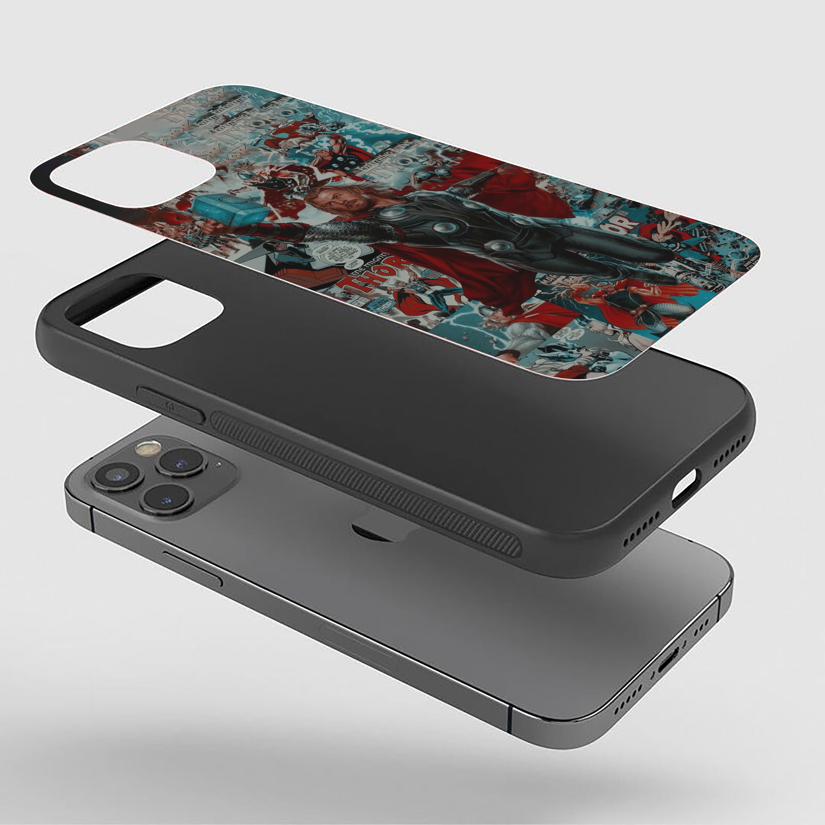 THOR Stormbringer's Wrath Silicone Armored Phone Case