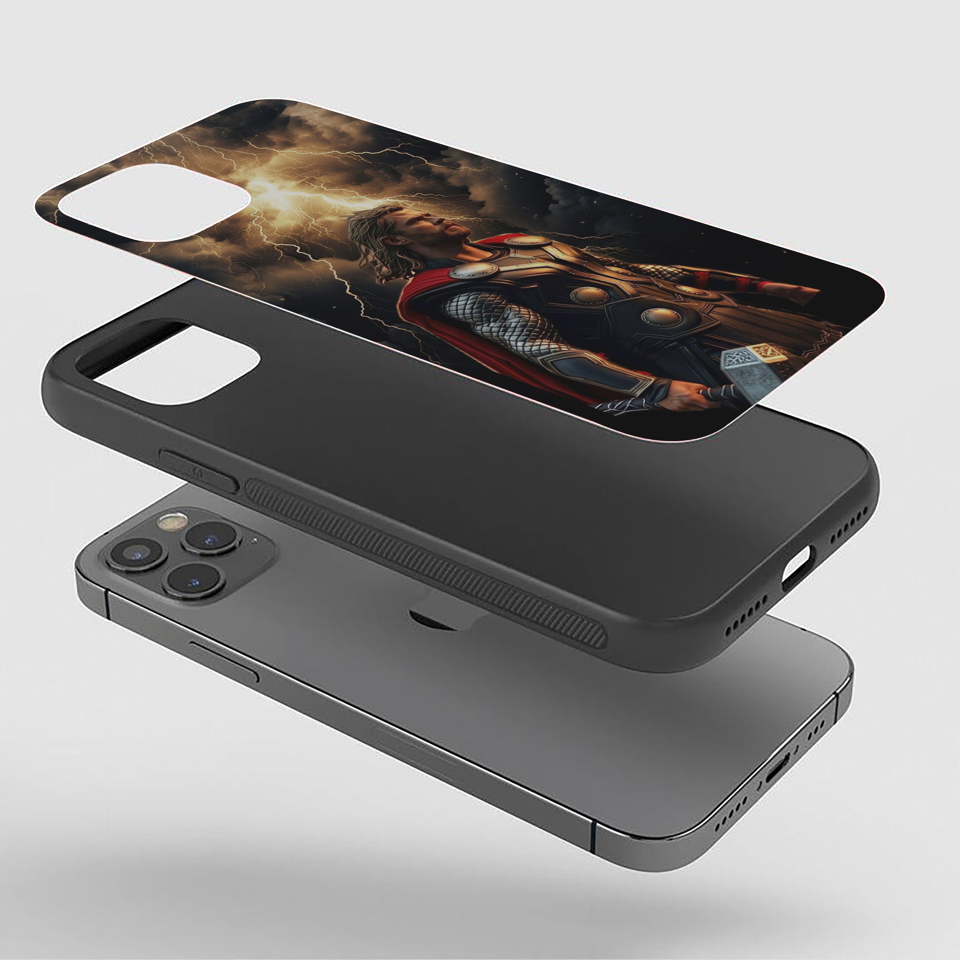 THOR Rain of Power Silicone Armored Phone Case