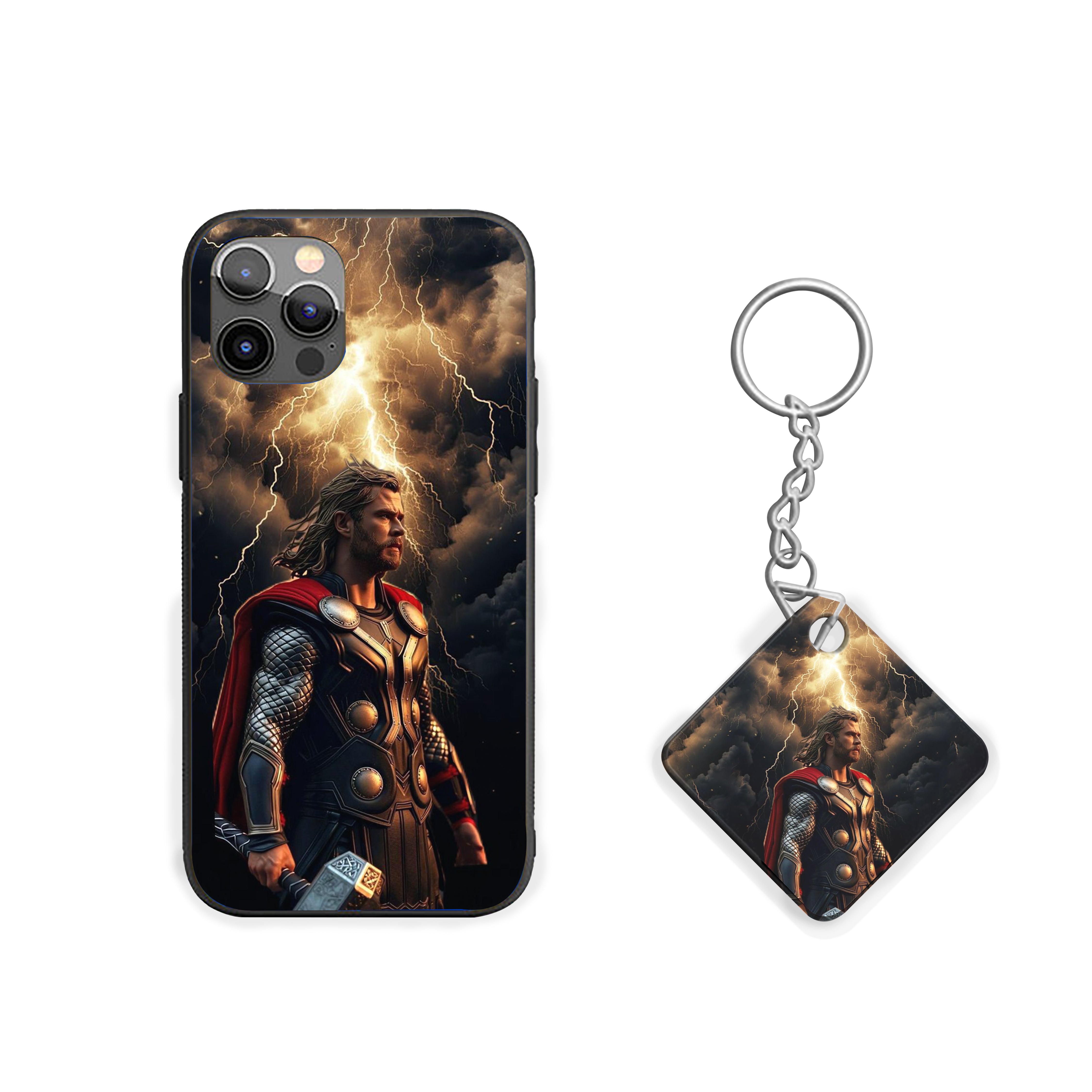 THOR Rain of Power Silicone Armored Phone Case