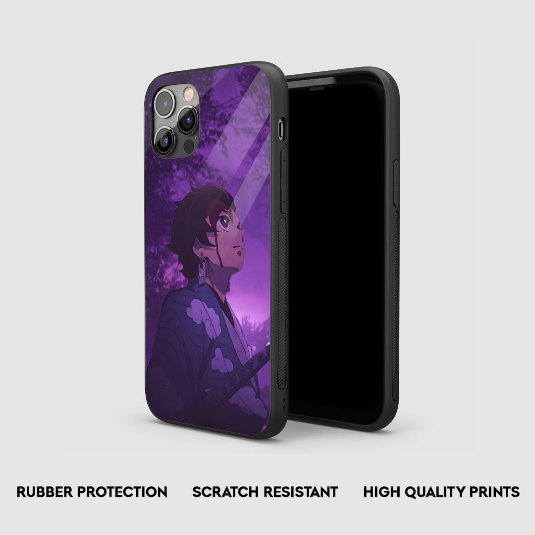 Tanjiro Aesthetic Silicone Armored Phone Case