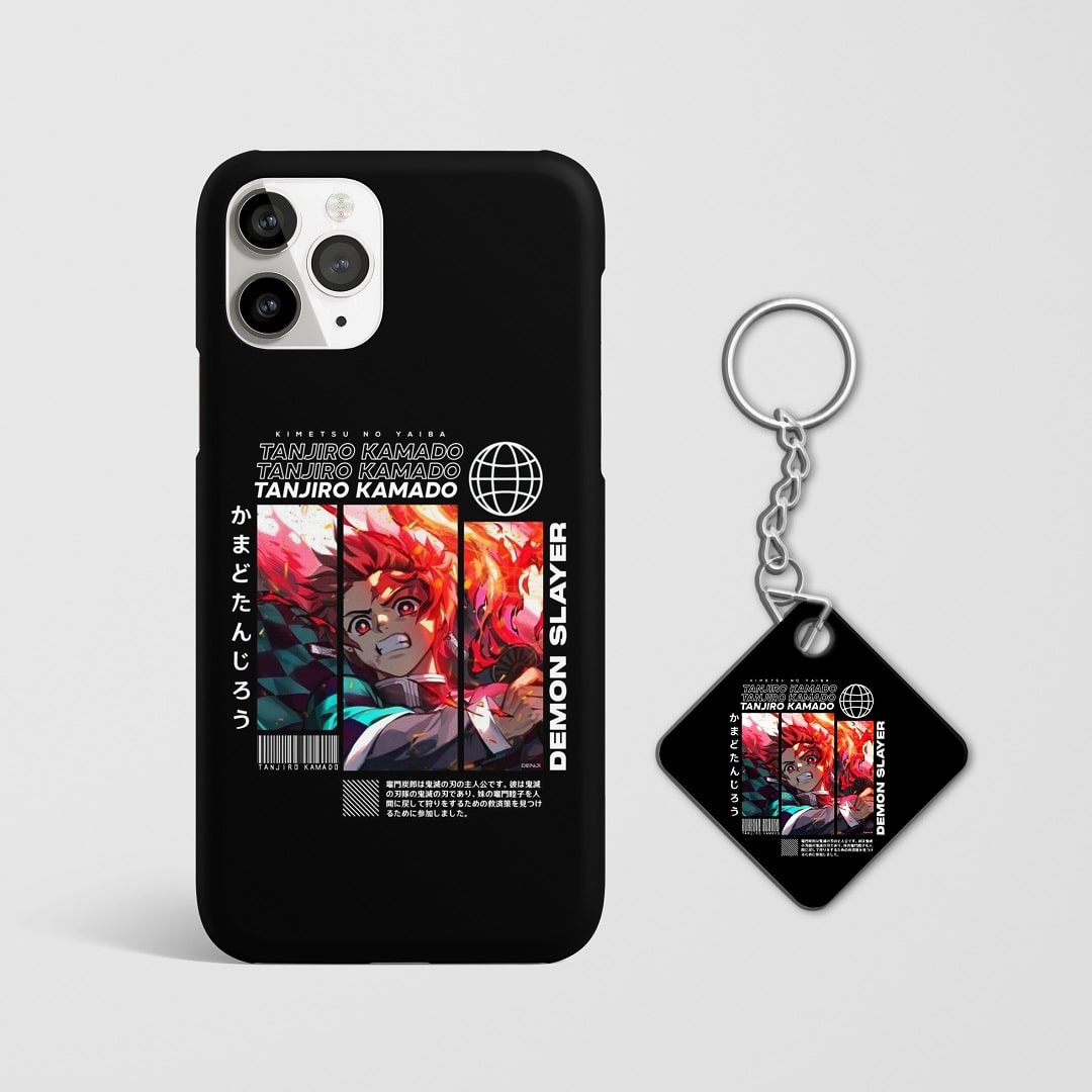 Tanjiro Kamado Black and White Phone Cover