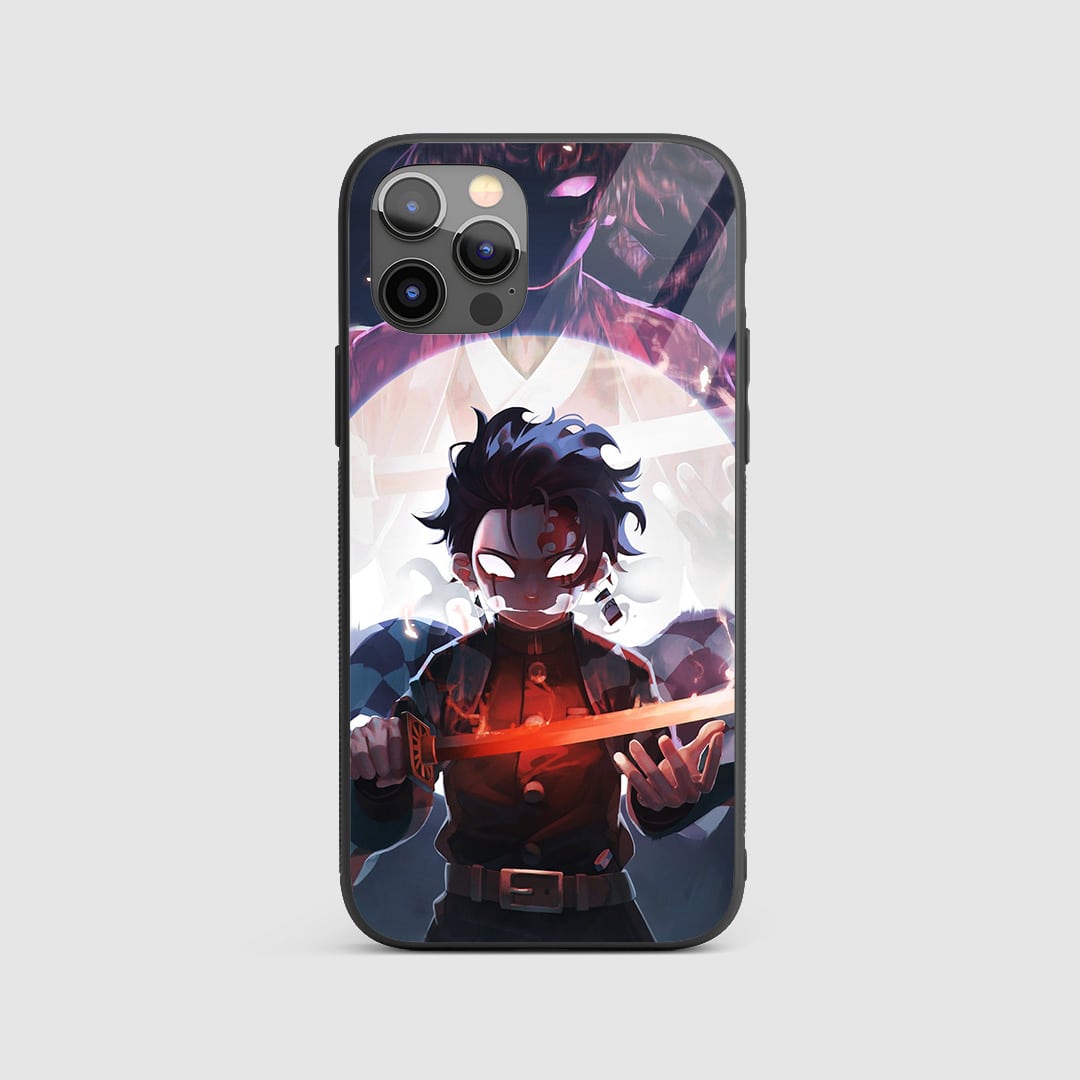 Tanjiro Graphic Silicone Armored Phone Case