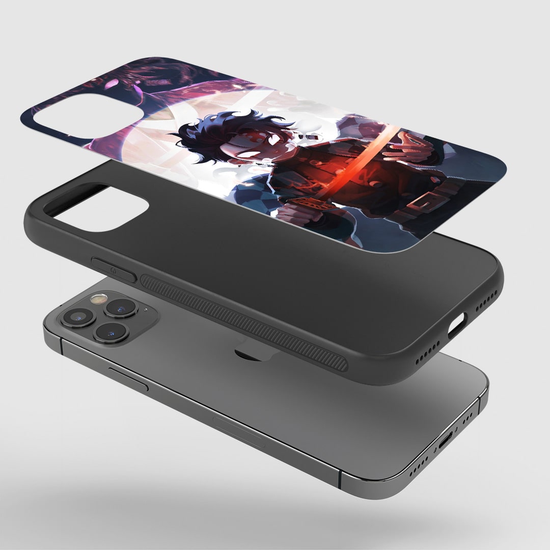 Tanjiro Graphic Silicone Armored Phone Case