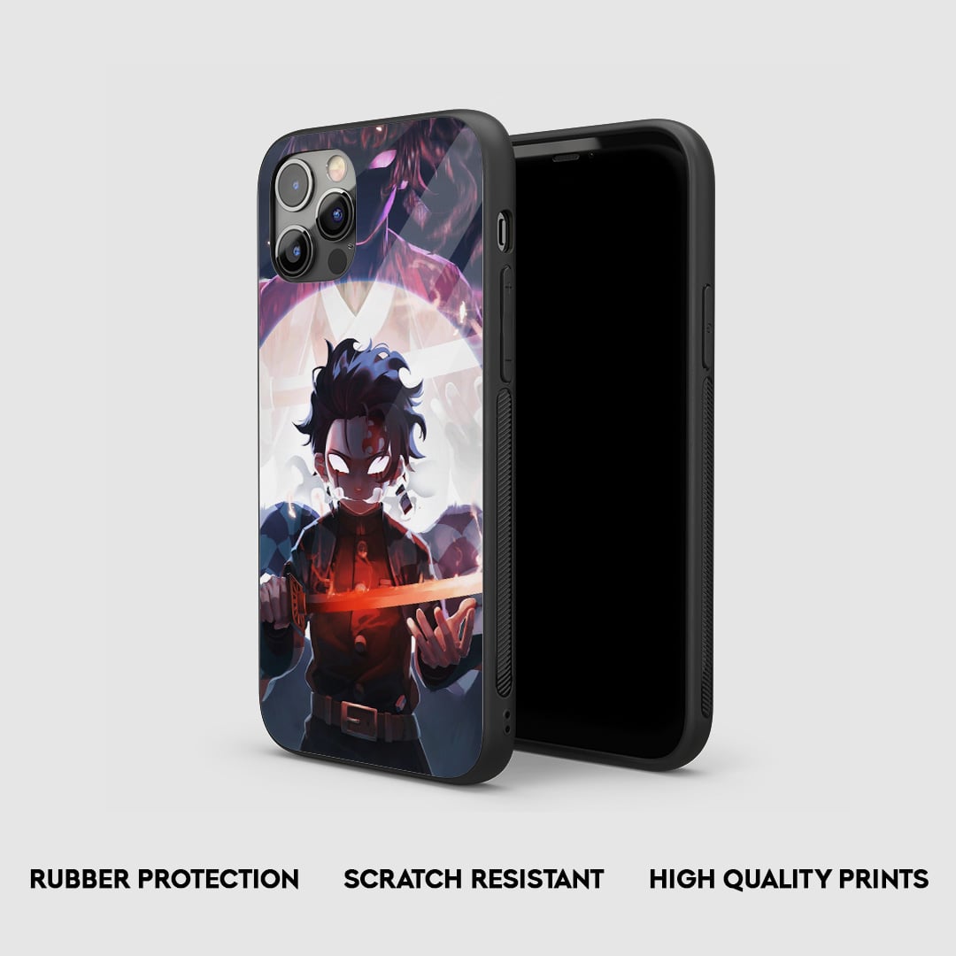 Tanjiro Graphic Silicone Armored Phone Case