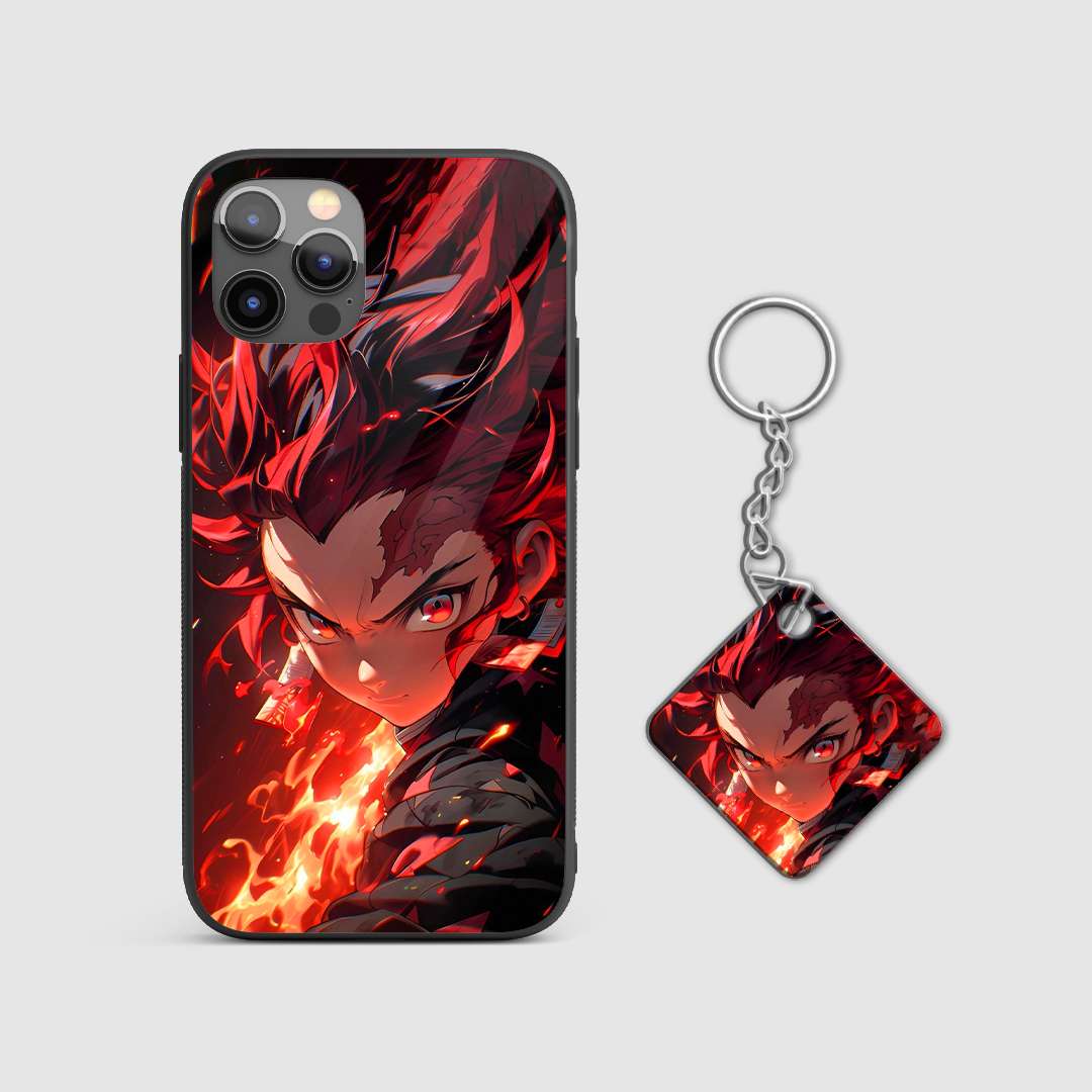 Tanjiro Kamado Graphic Silicone Armored Phone Case