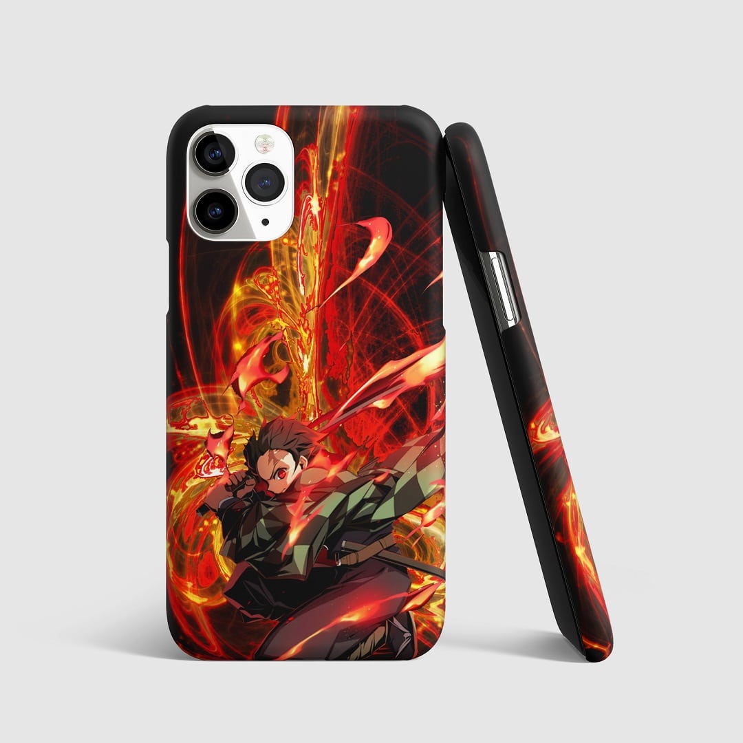 Tanjiro Kamado Sun Breathing Phone Cover