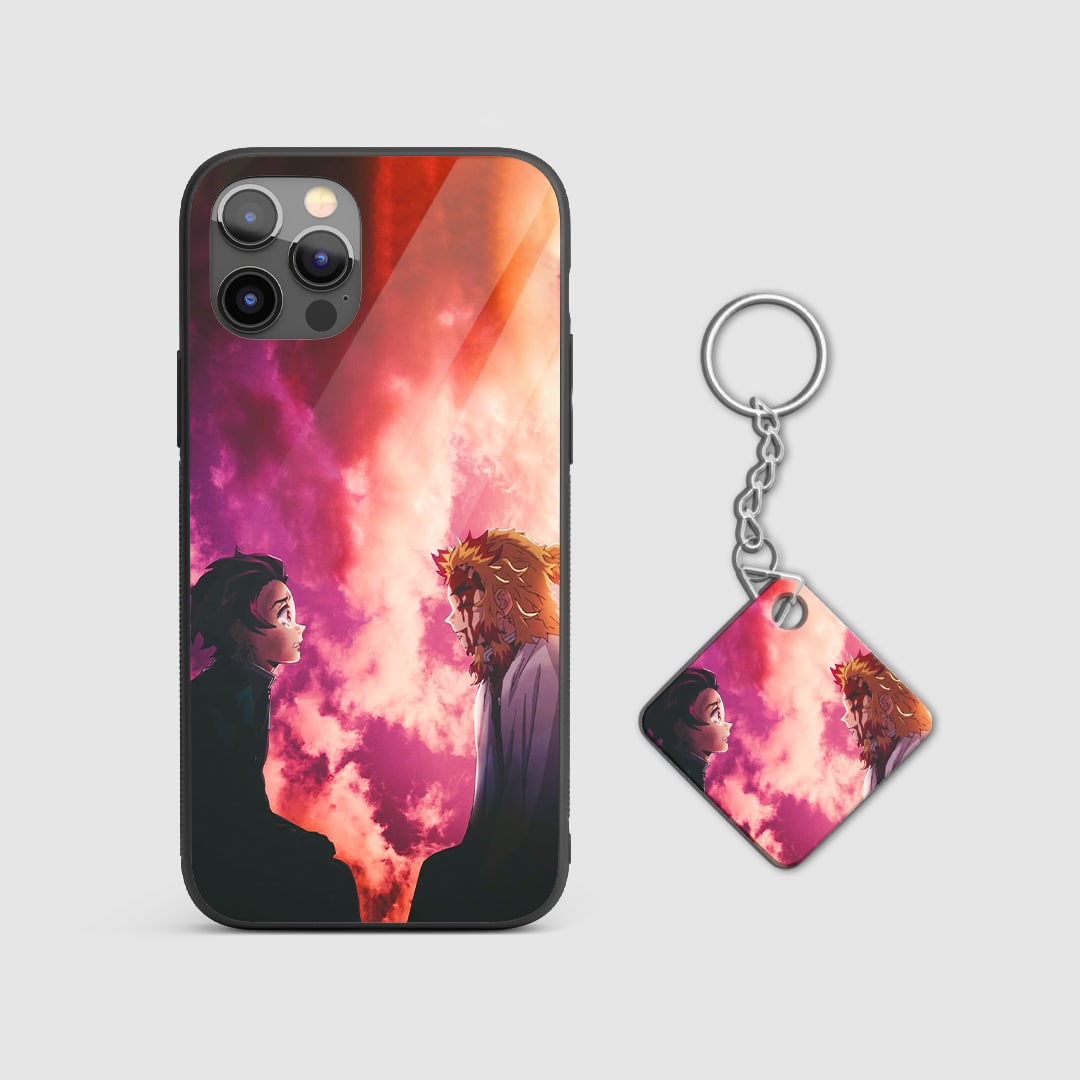 Tanjiro X Rengoku Silicone Armored Phone Case