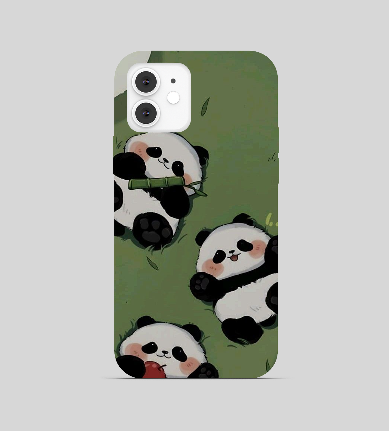 Cute Pandas Theme Phone Cover