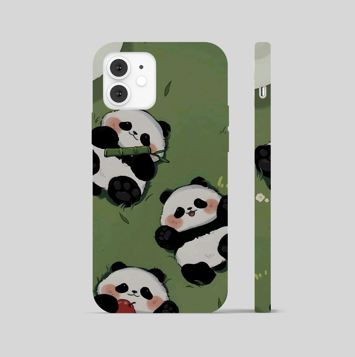 Cute Pandas Theme Phone Cover