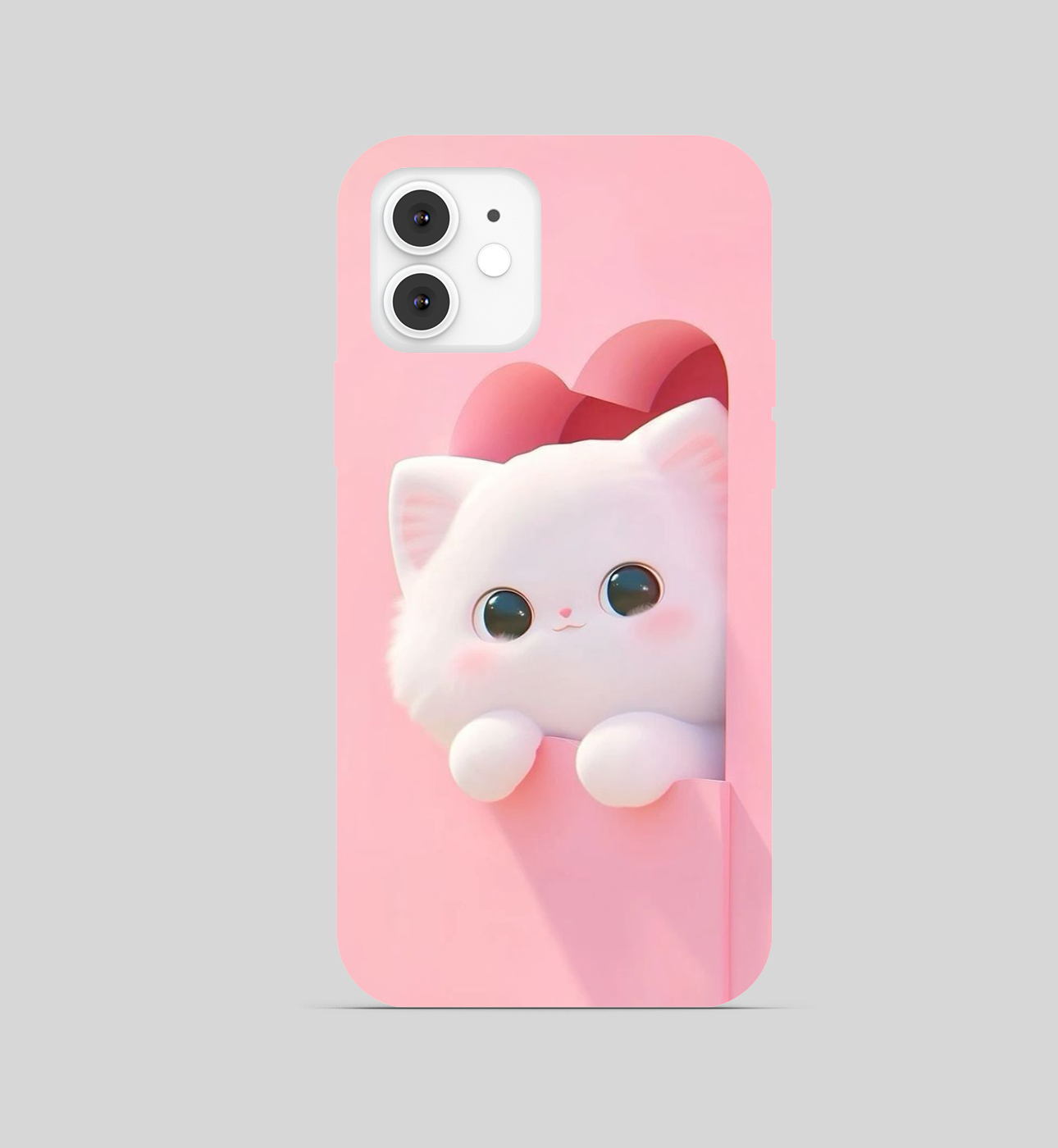 Teddy-Cat Theme Phone Cover