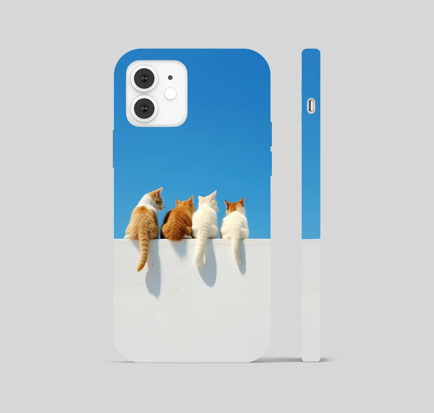Cute Cats Theme Phone Cover