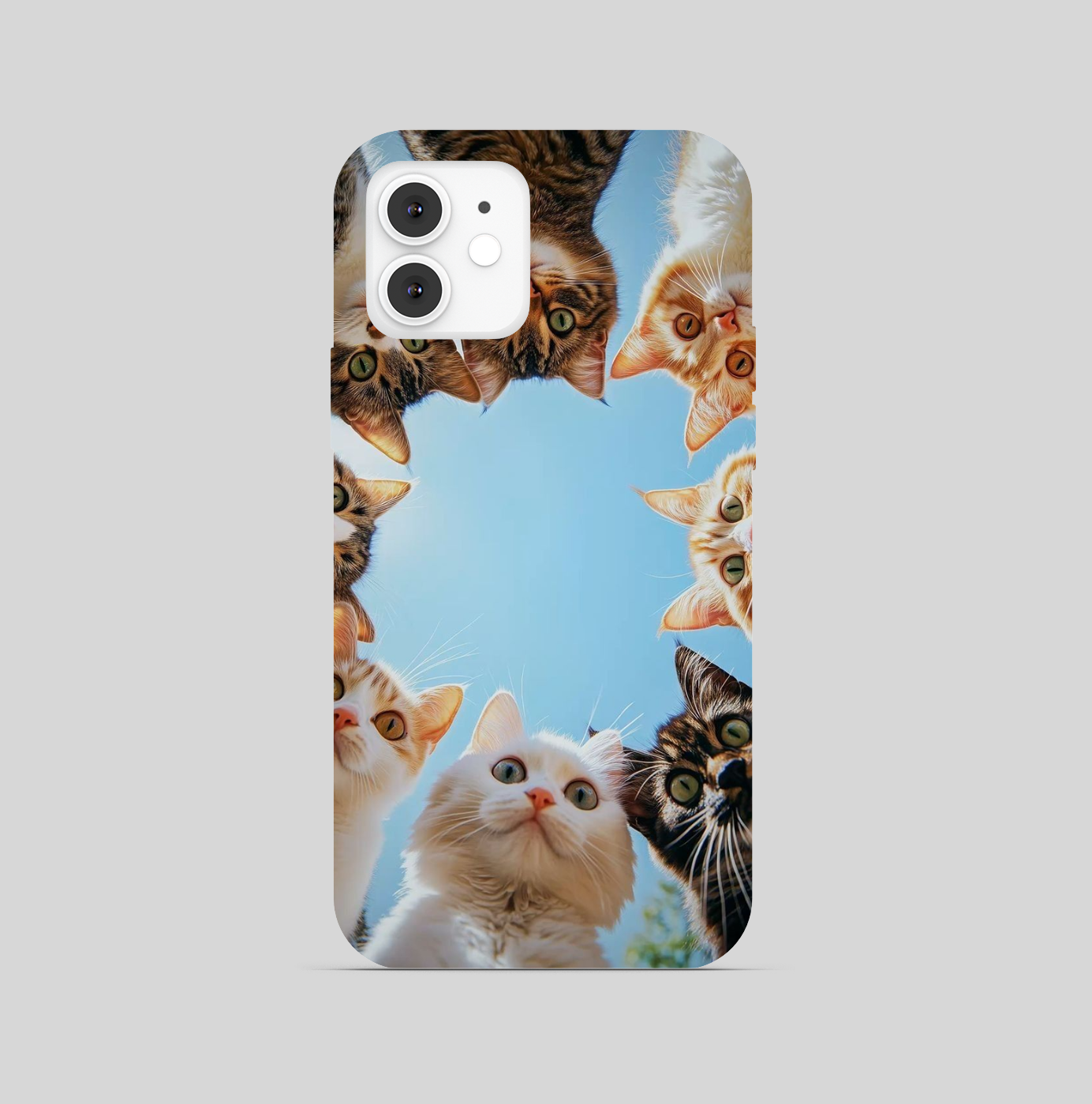 Cats Group Theme Phone Cover