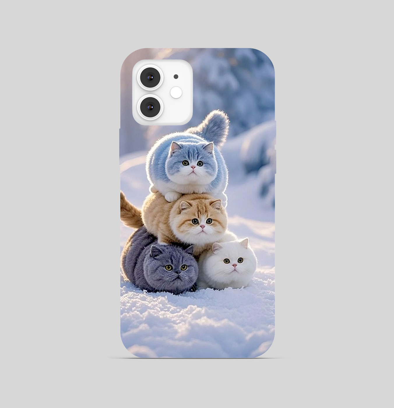 Cute Cats Theme Phone Cover