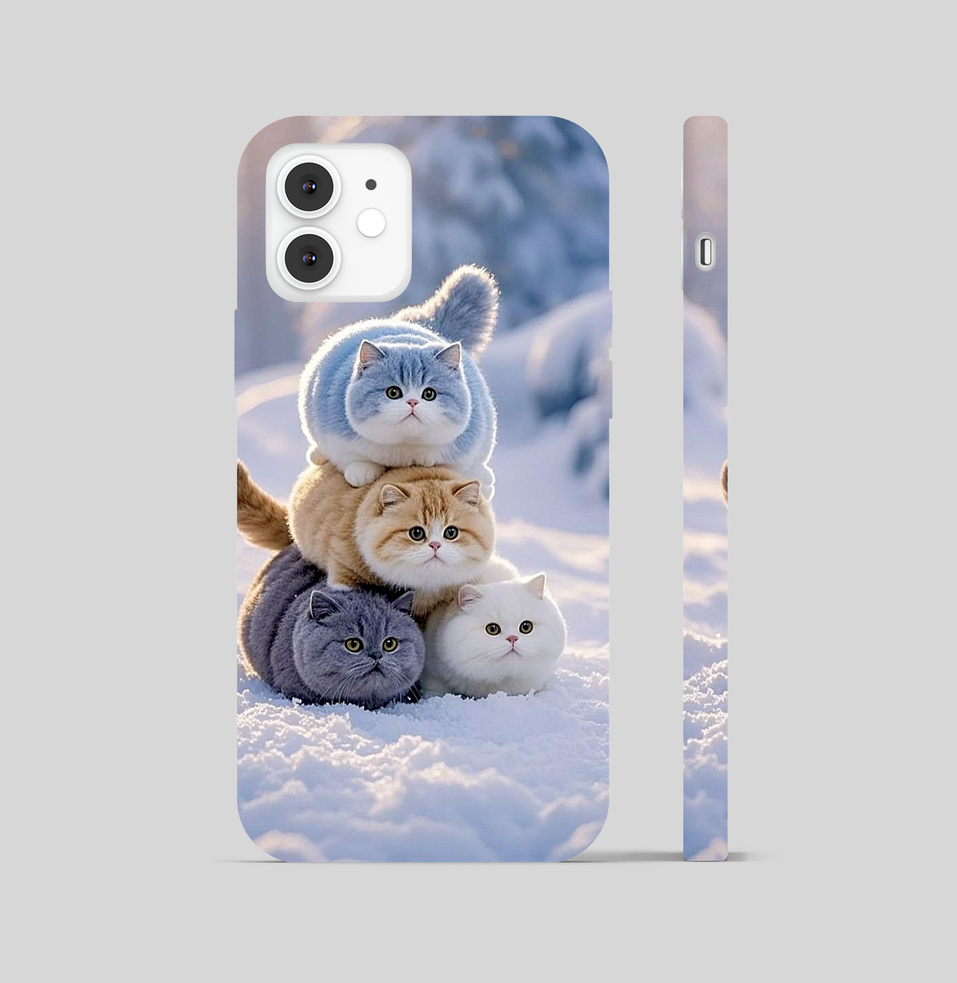 Cute Cats Theme Phone Cover