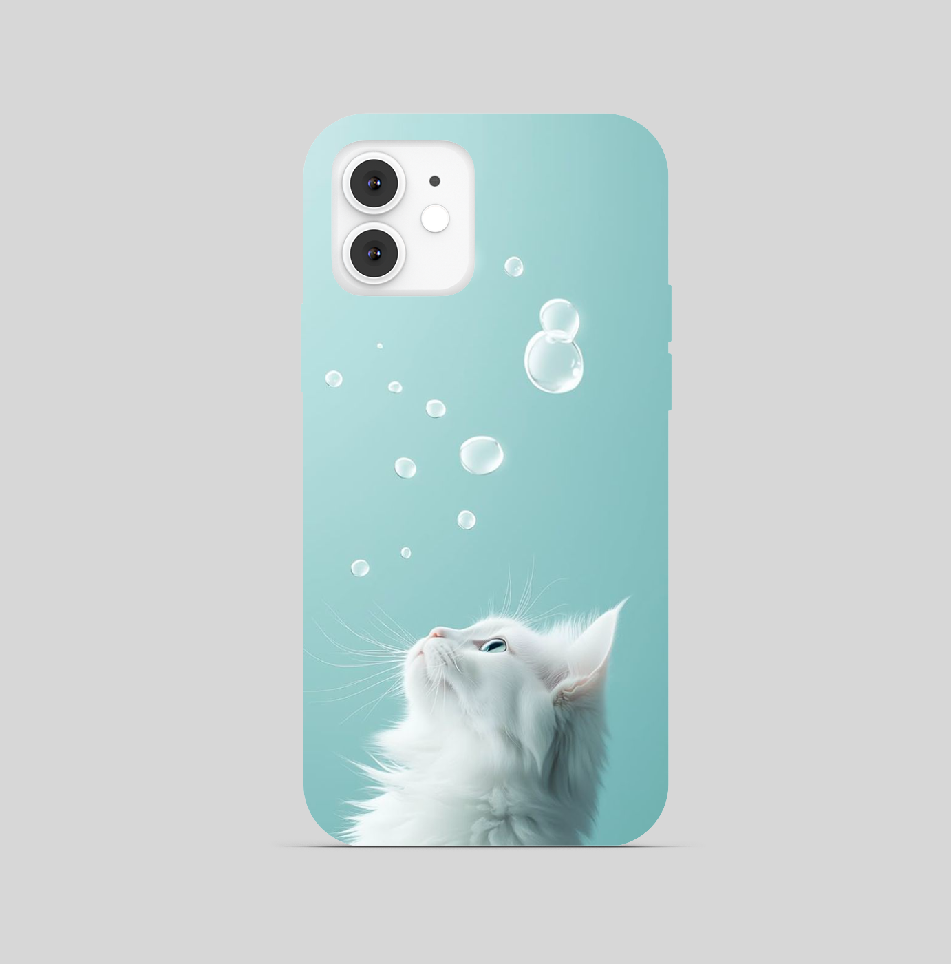 Cute Cat Theme Phone Cover