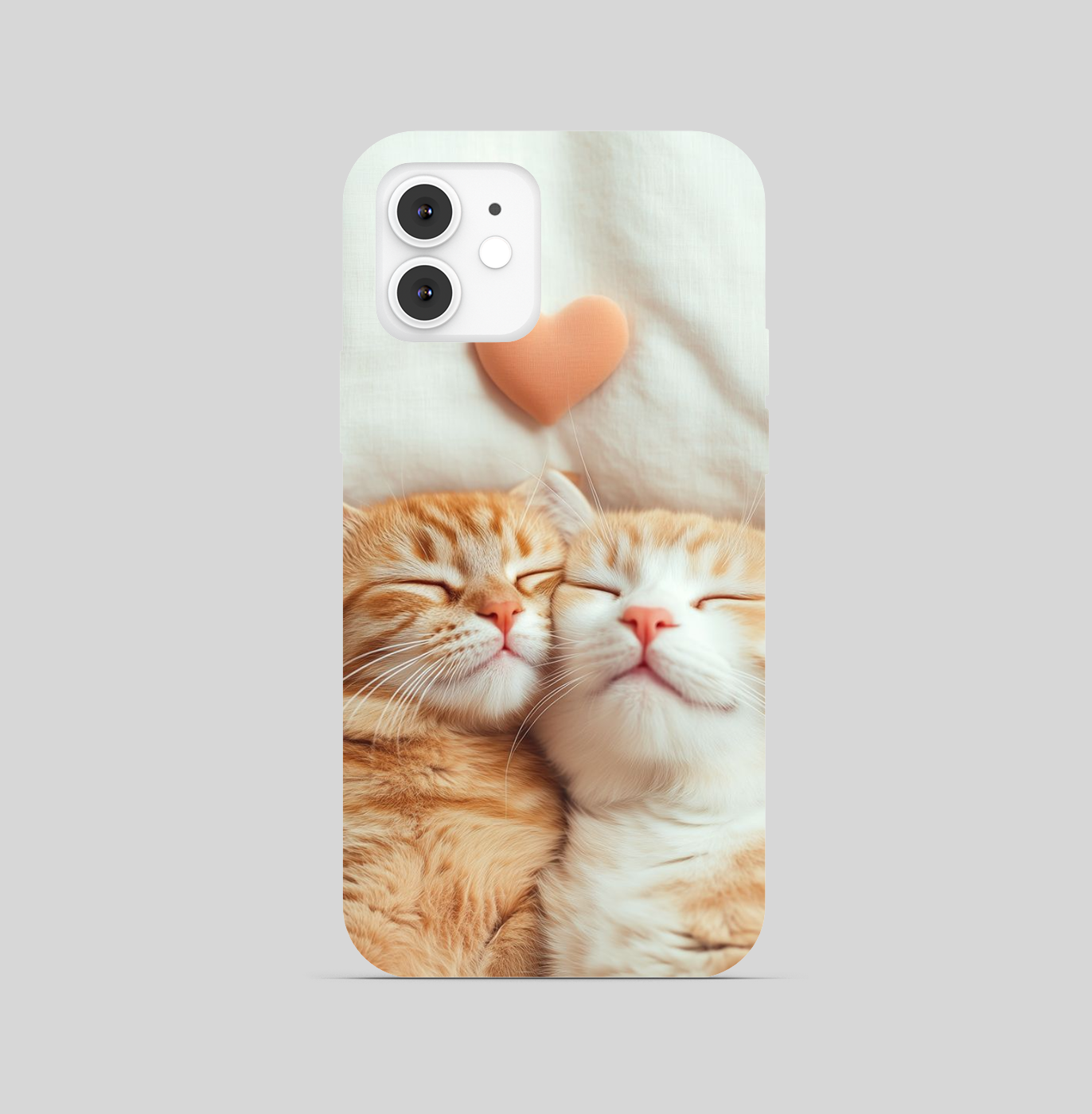 Duo Cat Theme Phone Cover