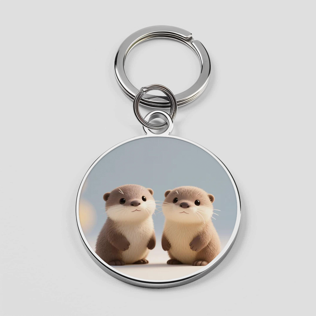 Adorable Otters Theme Phone Cover