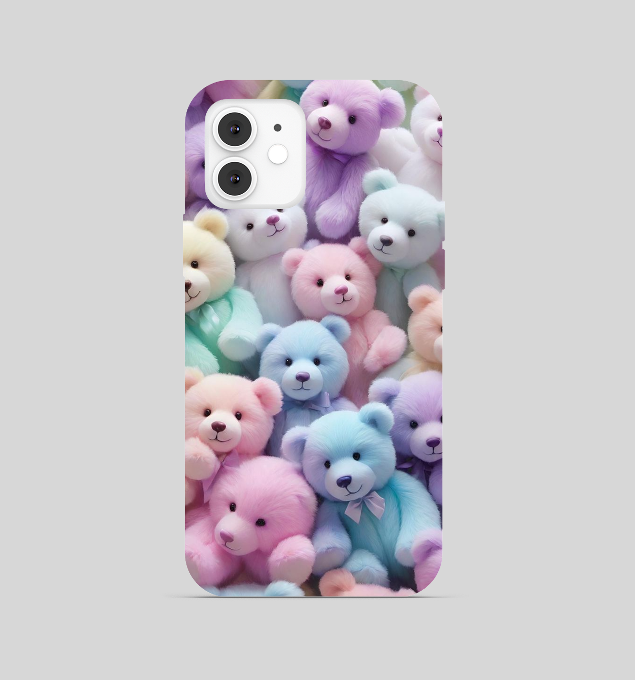 Cute Teddy Theme Phone Cover