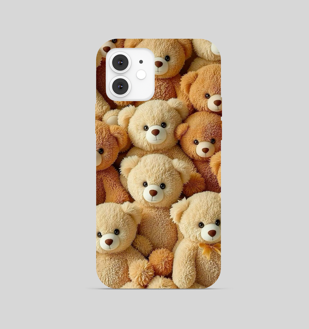 Adorable Teddy Theme Phone Cover