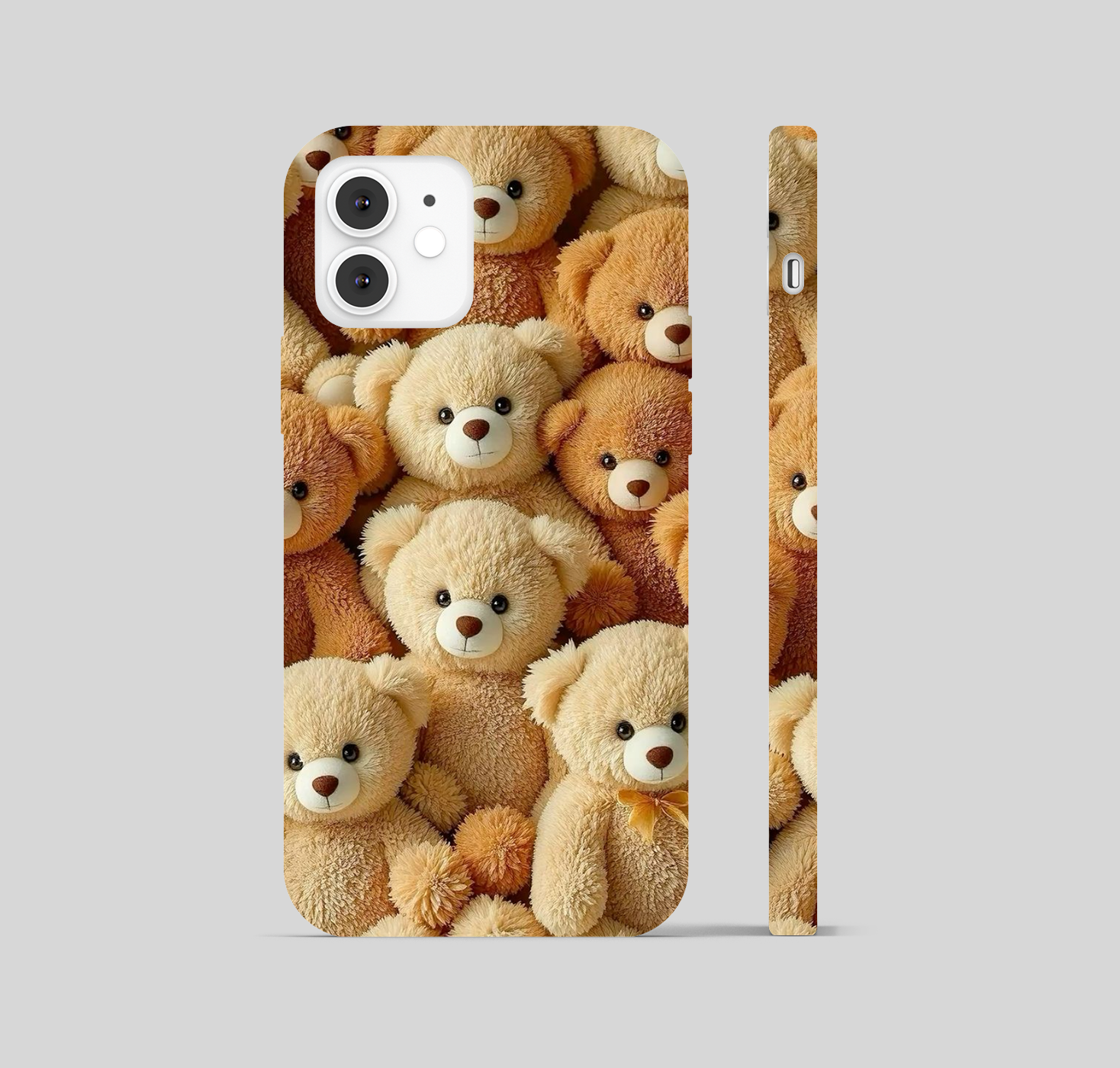 Adorable Teddy Theme Phone Cover