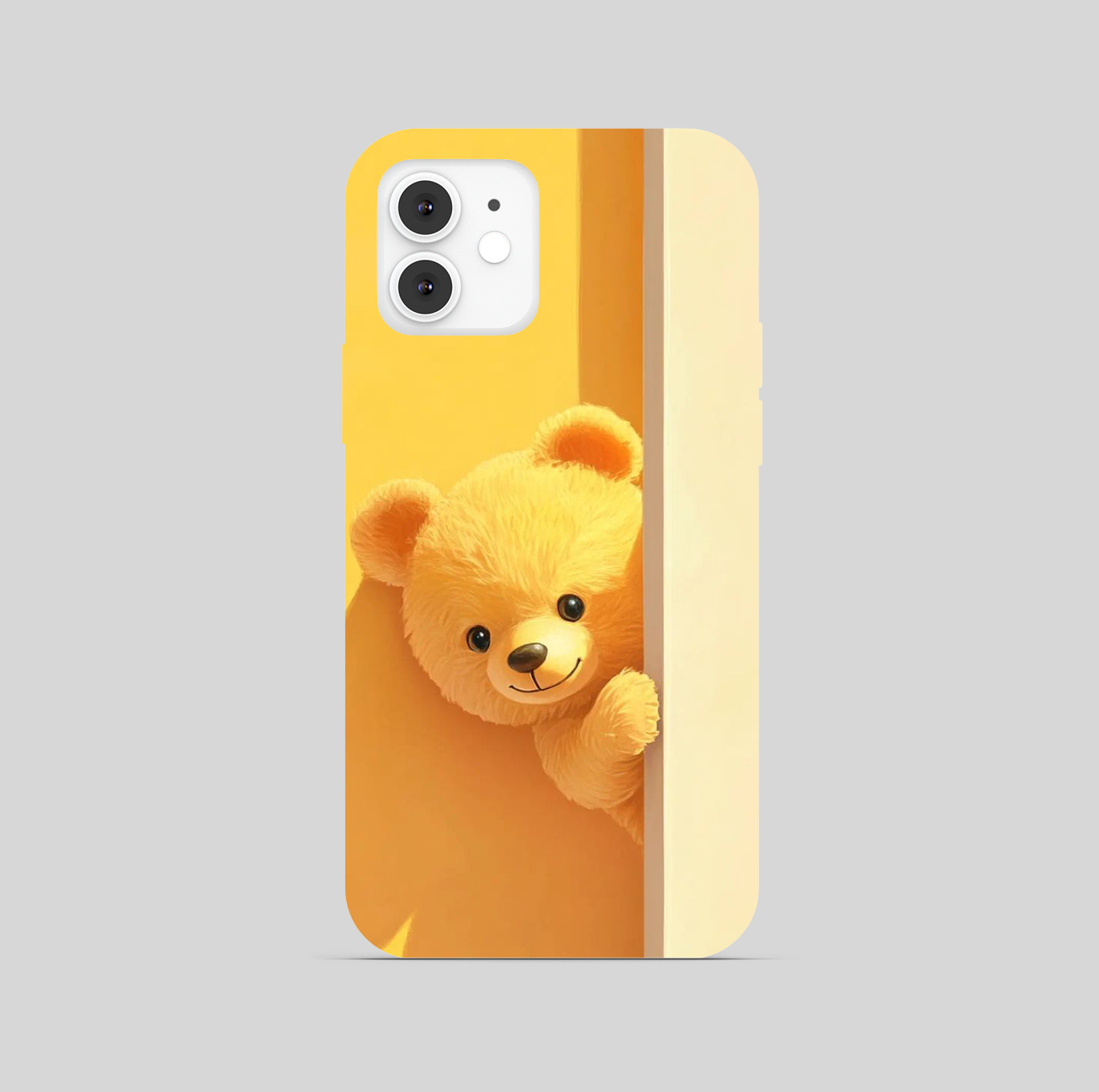 Adorable Teddy Theme Phone Cover