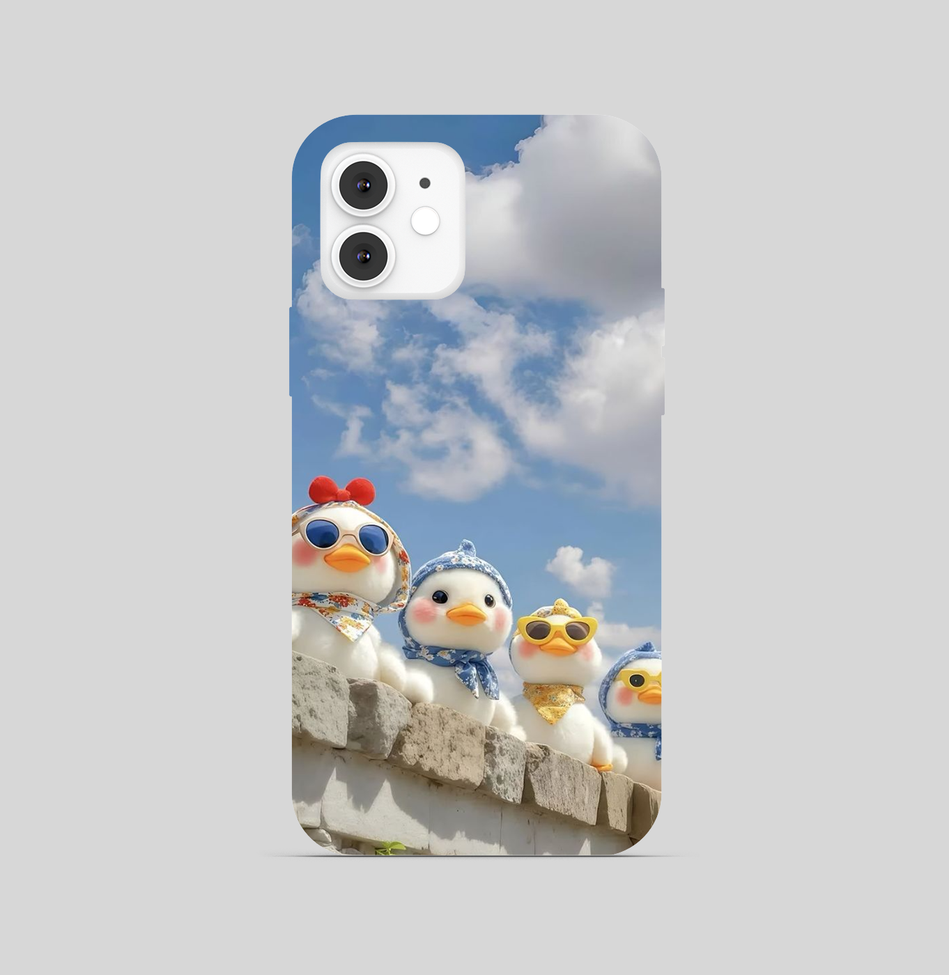 Cute Ducks Theme Phone Cover