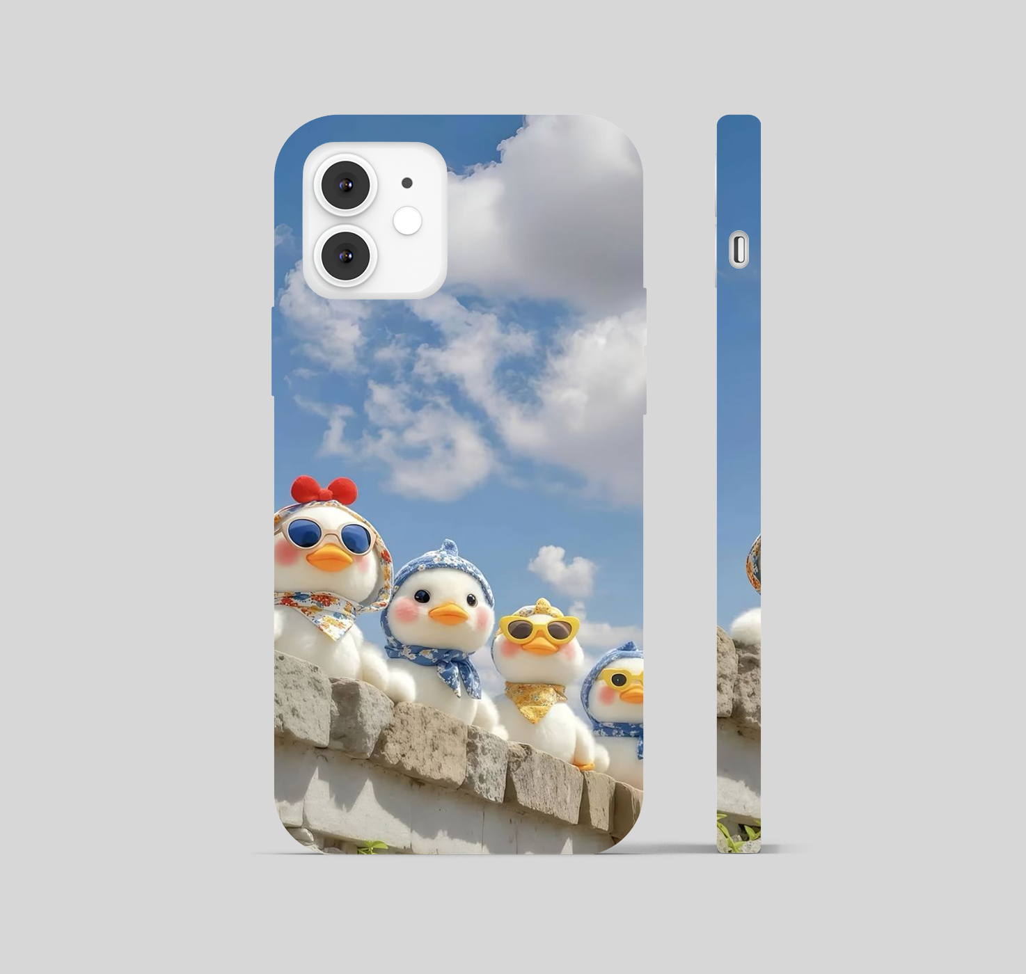 Cute Ducks Theme Phone Cover