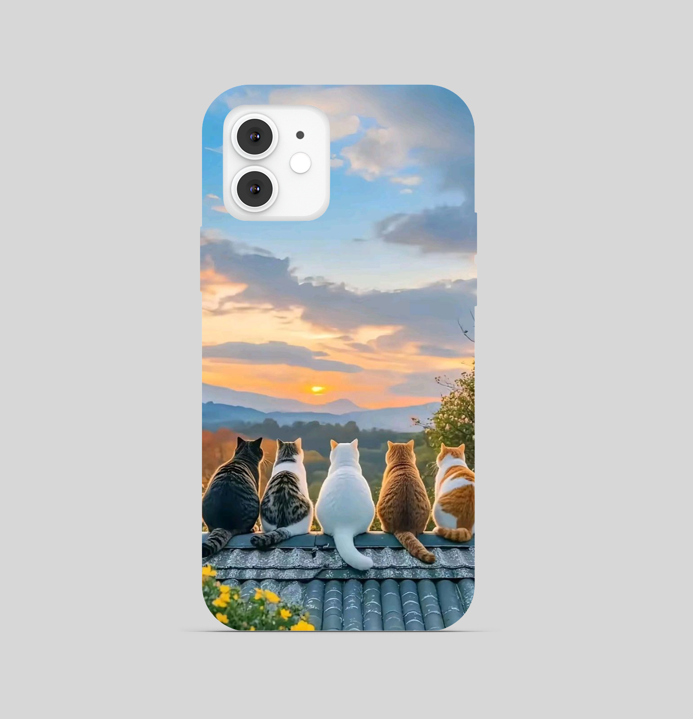 Cat Theme Phone Cover