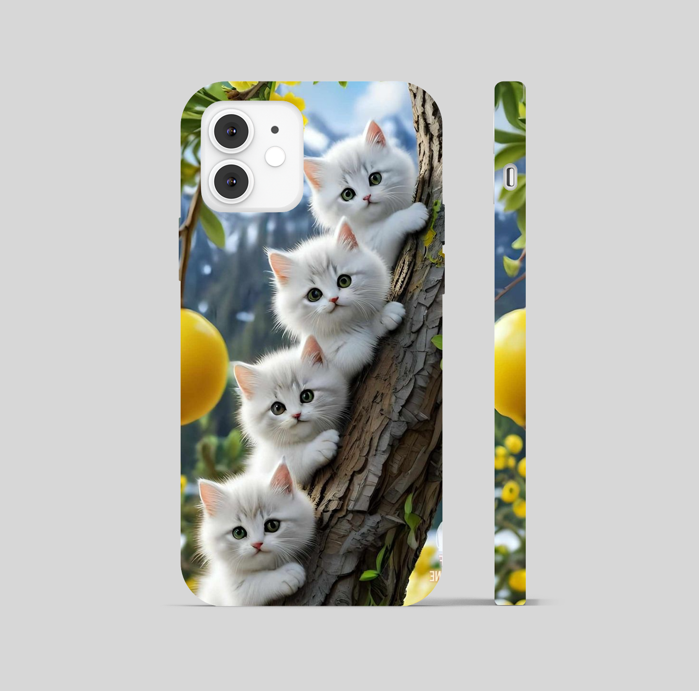 Cute Cats Theme Phone Cover