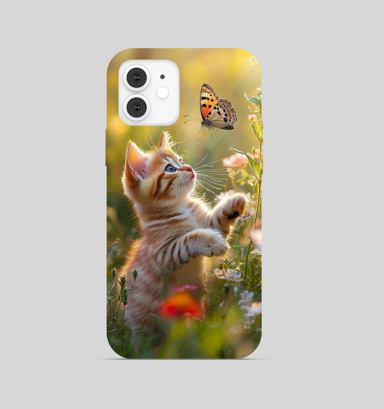 Cute Cat Theme Phone Cover