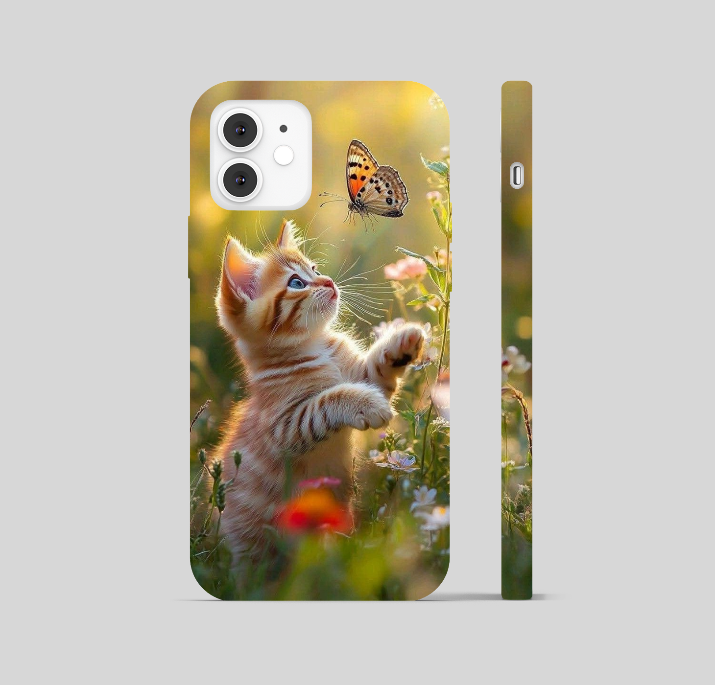 Cute Cat Theme Phone Cover