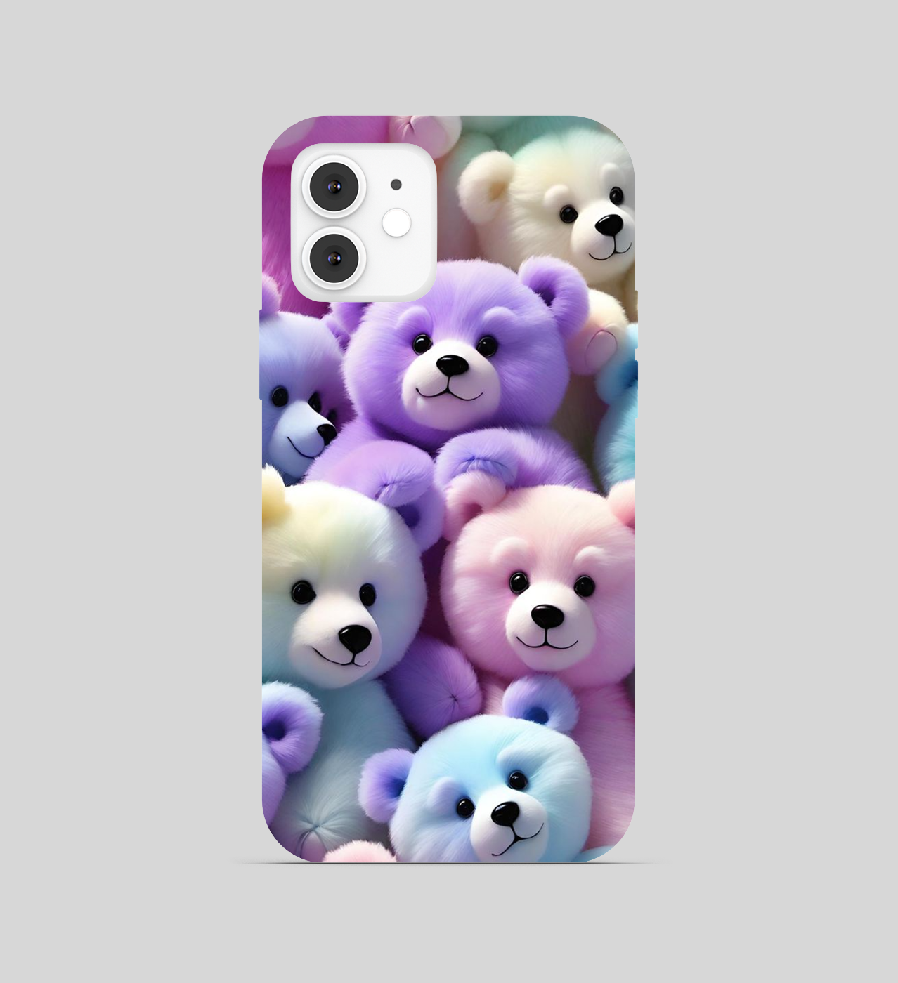 Multi Teddy Theme Phone Cover