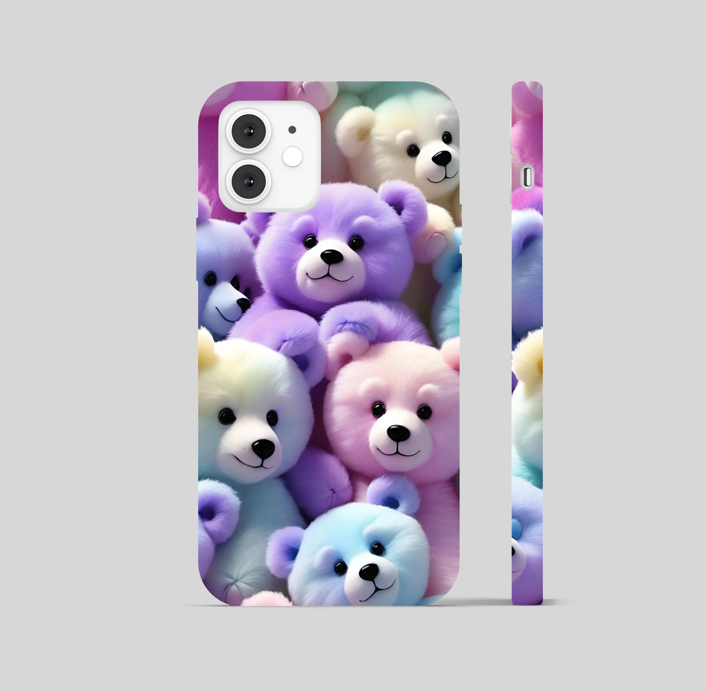 Multi Teddy Theme Phone Cover