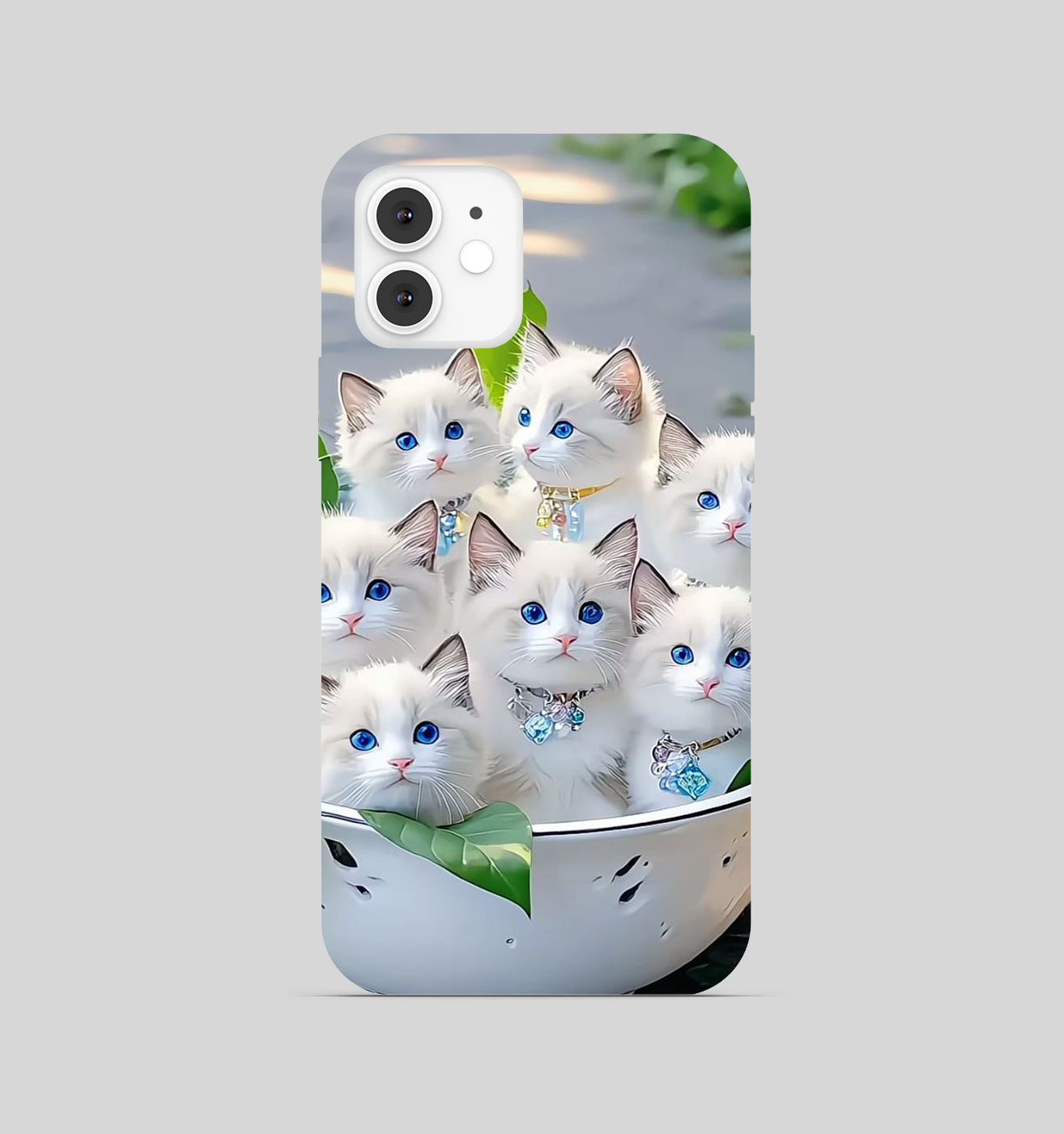 Cute Cats Theme Phone Cover