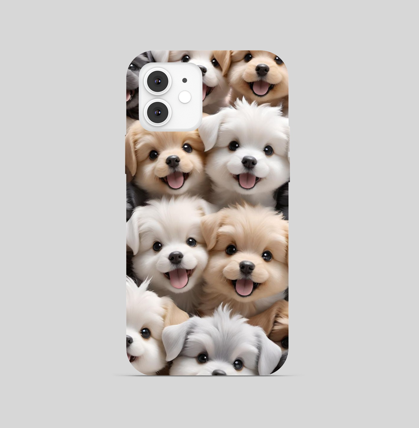 Cute Dogs Theme Phone Cover