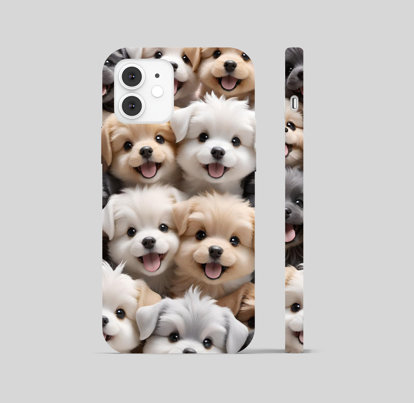 Cute Dogs Theme Phone Cover
