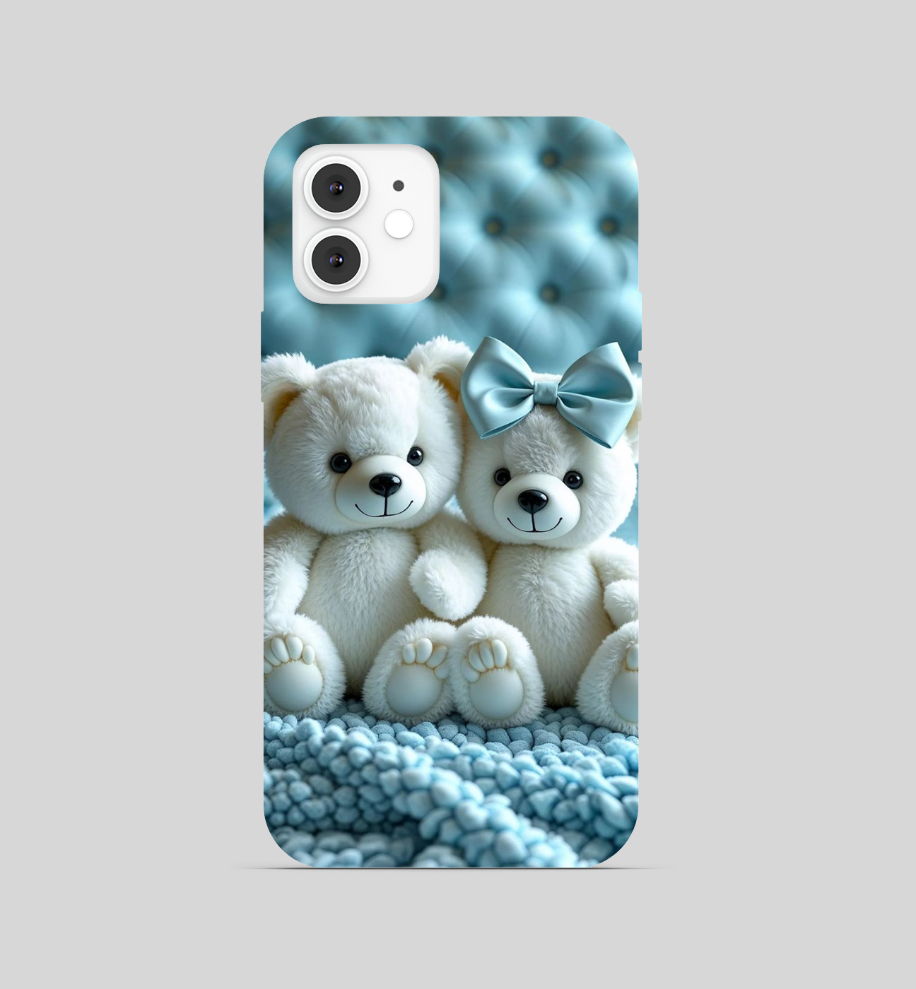 Duo Teddy Theme Phone Cover