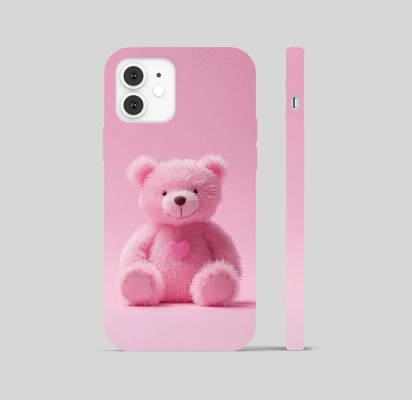 Cute Teddy Theme Phone Cover
