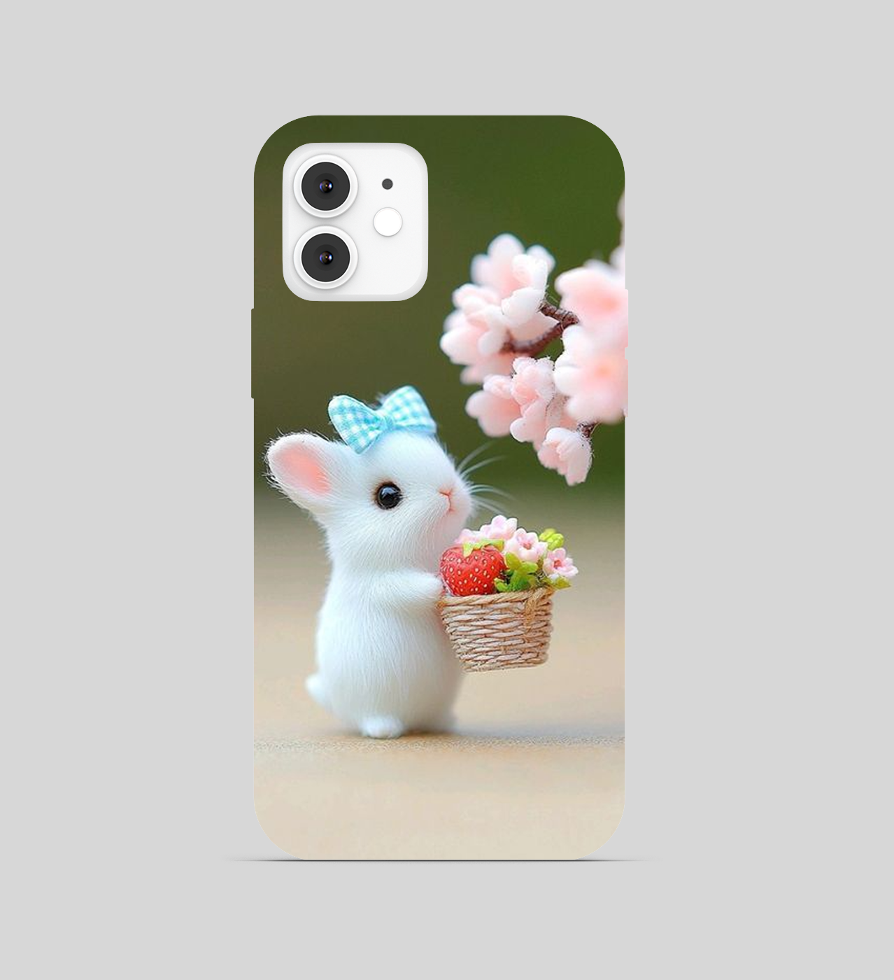 Cute Rabbit Theme Phone Cover
