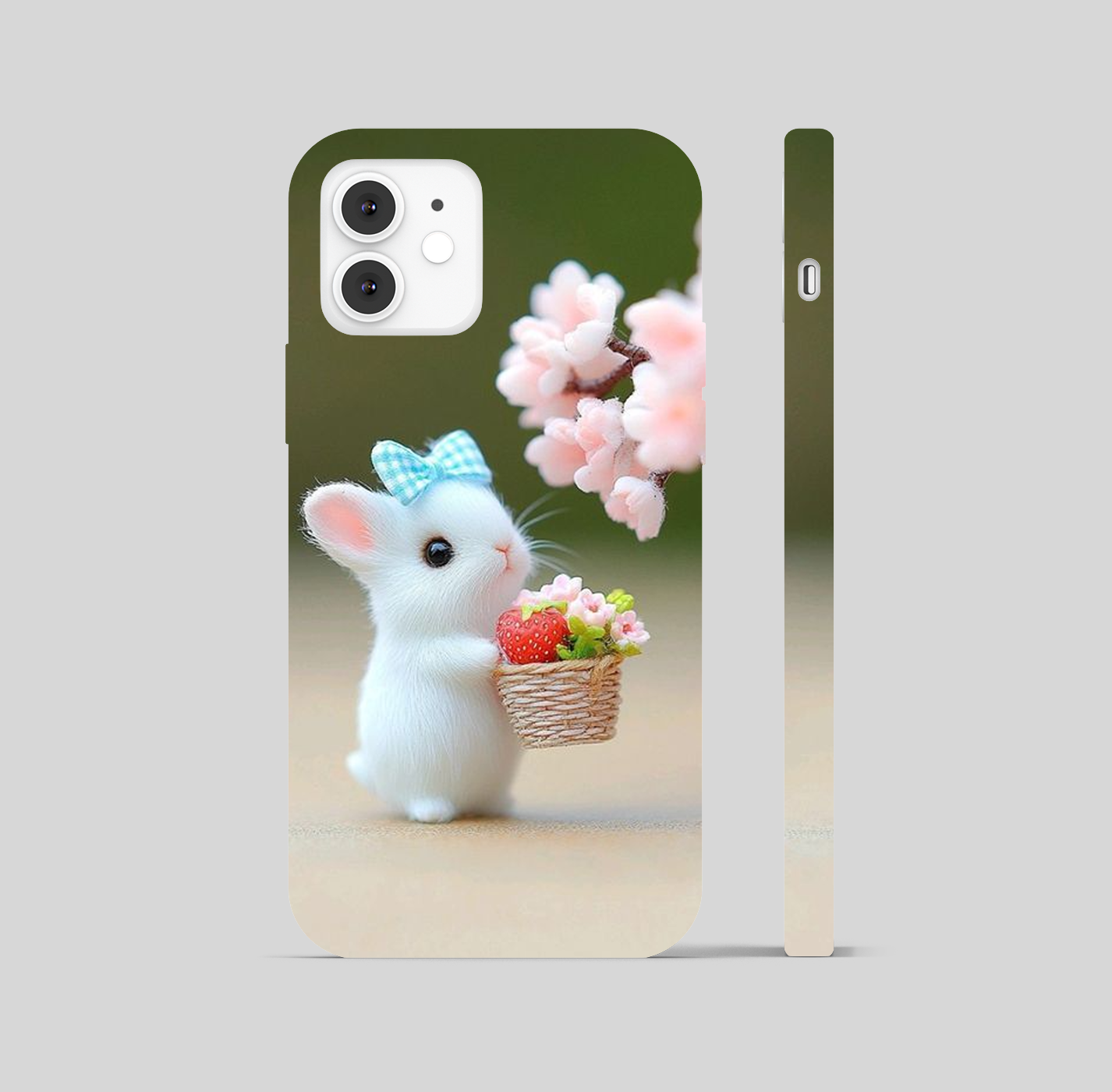 Cute Rabbit Theme Phone Cover