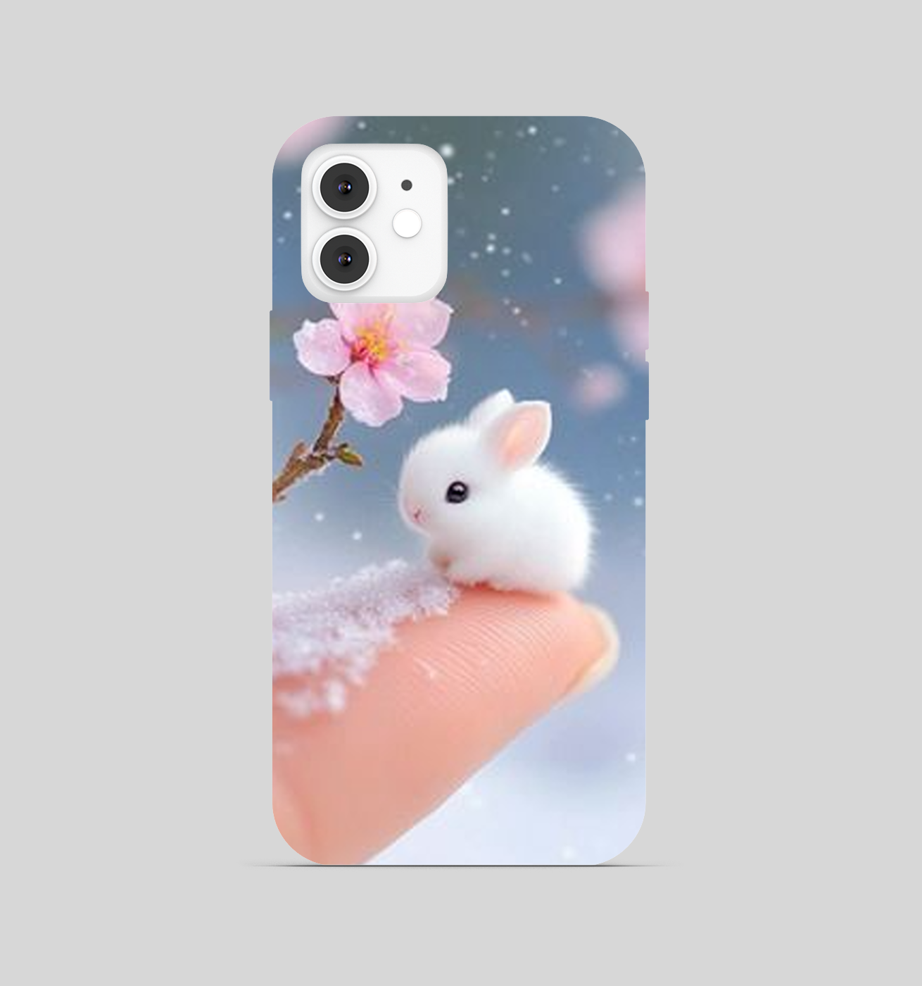 Cute Rabbit Theme Phone Cover