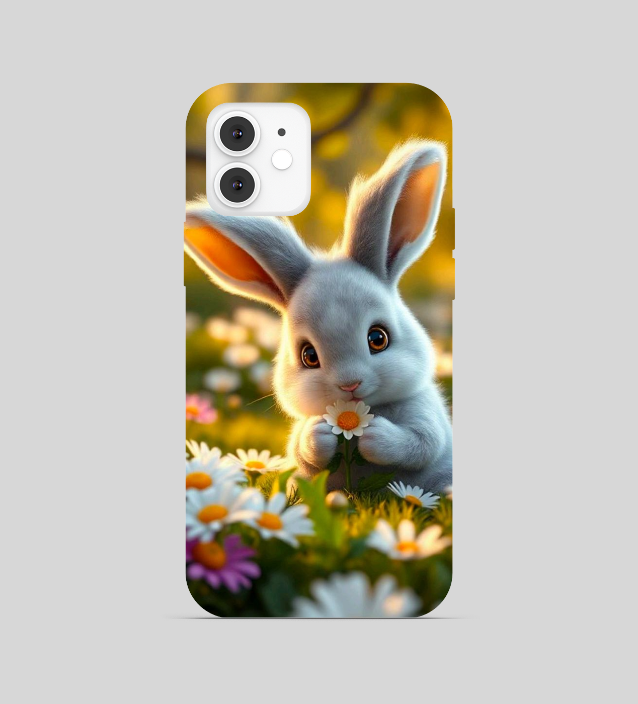 Cute Bunny Theme Phone Cover
