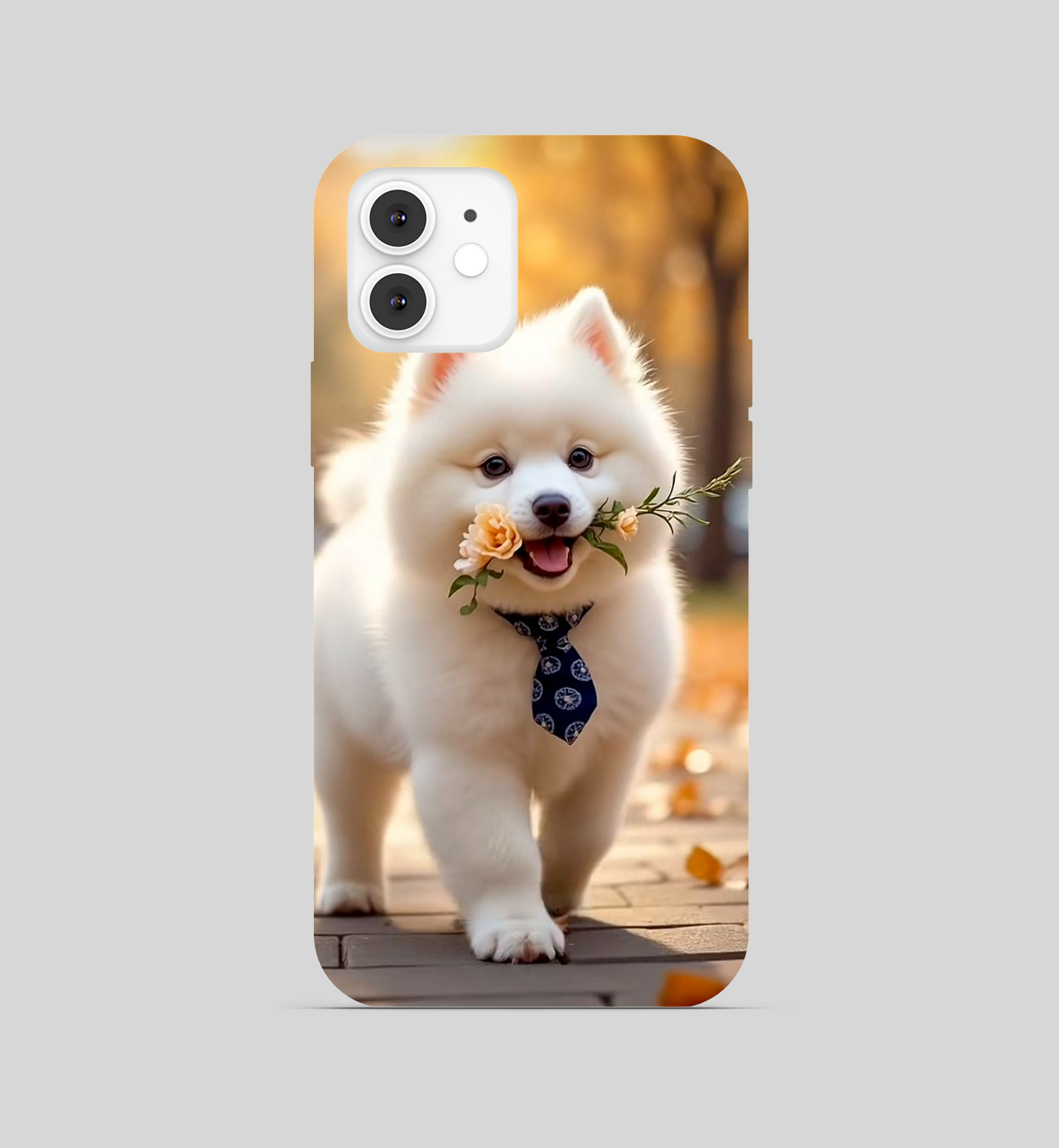 Puppy Theme Phone Cover