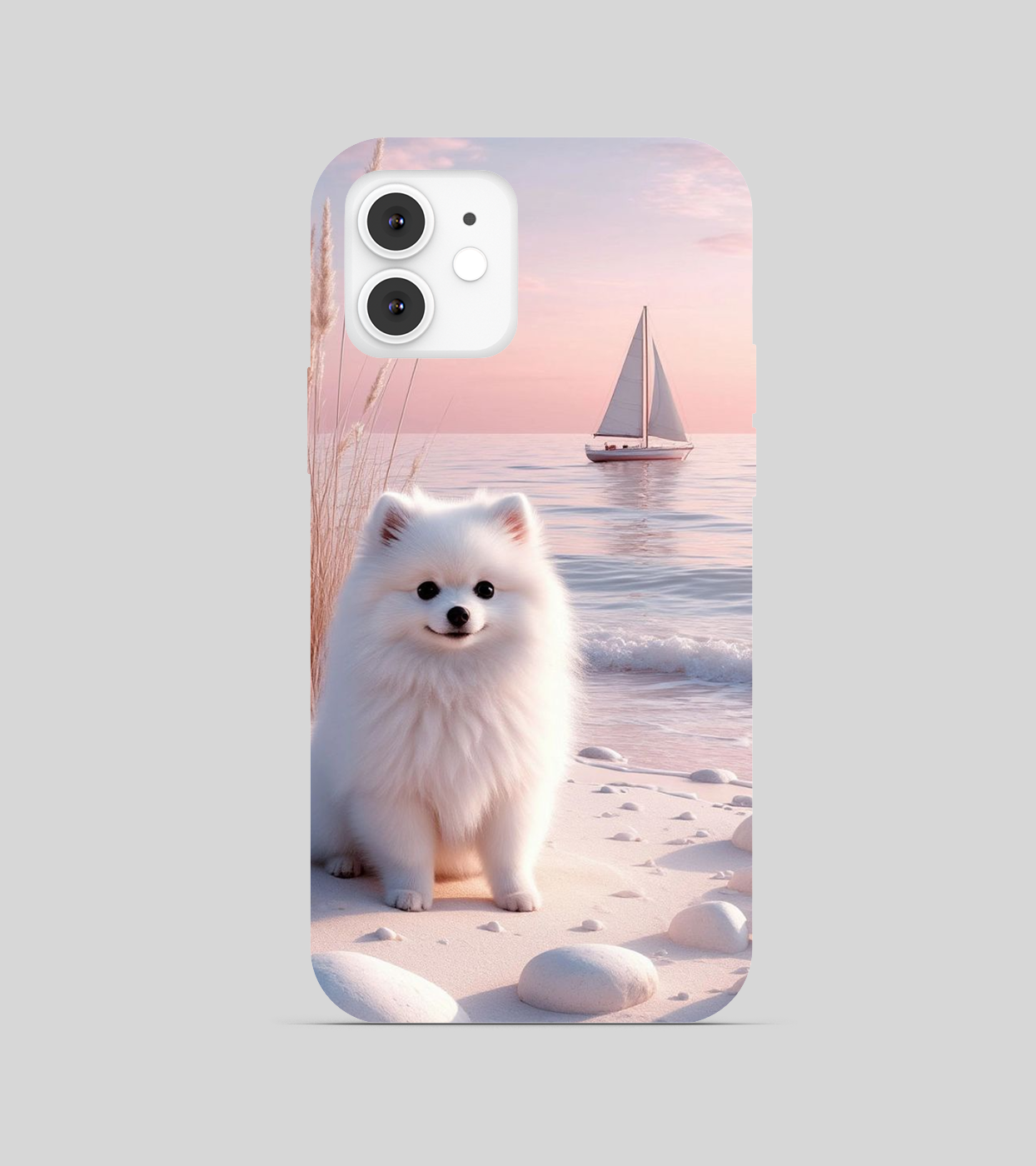 Cute Puppy Theme Phone Cover