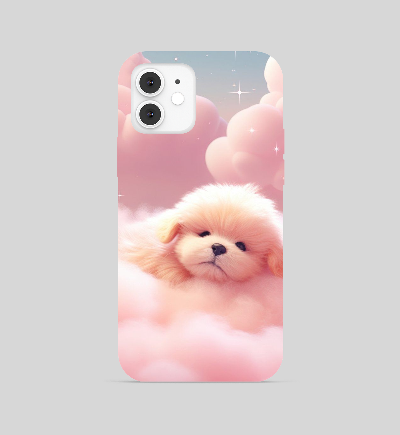 Cute Puppy Theme Phone Cover