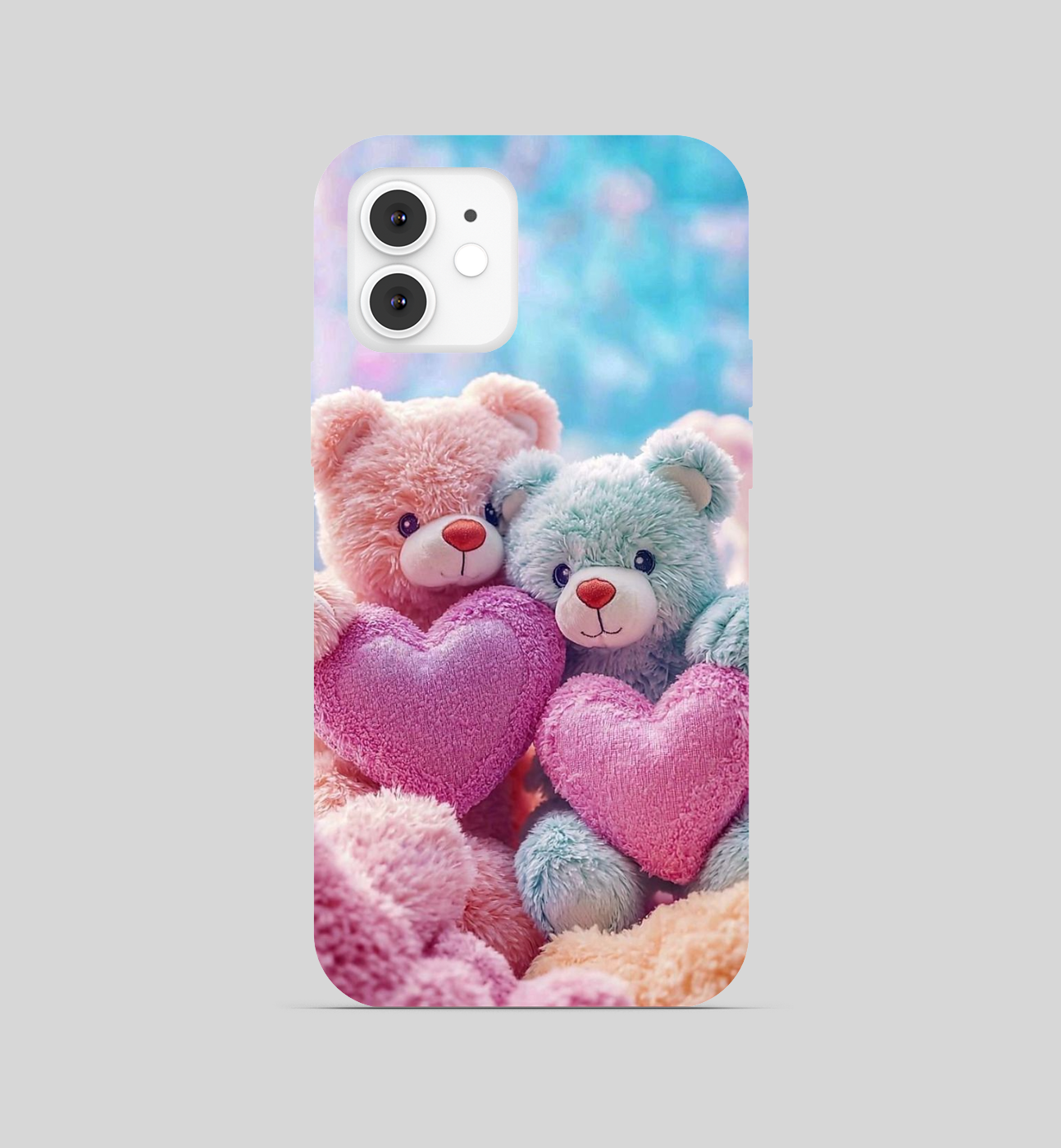 Duo Teddy Theme Phone Cover