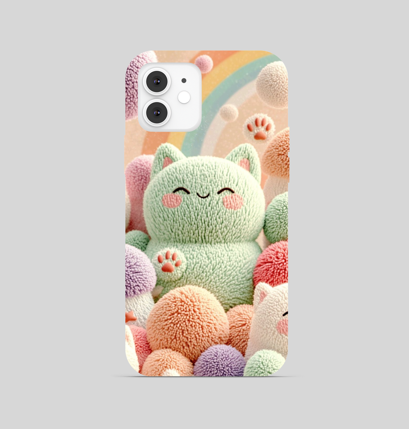 Cute Teddy Theme Phone Cover