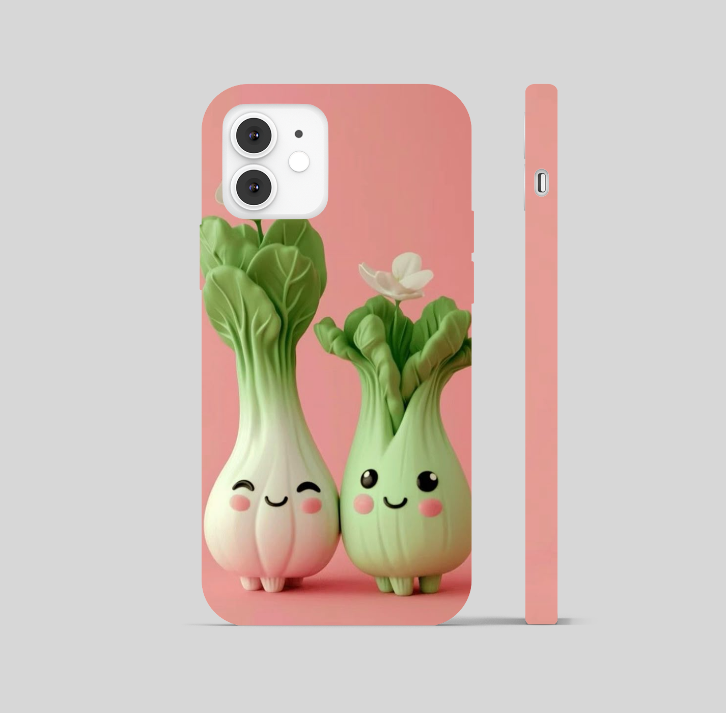 Cute Vege Theme Phone Cover