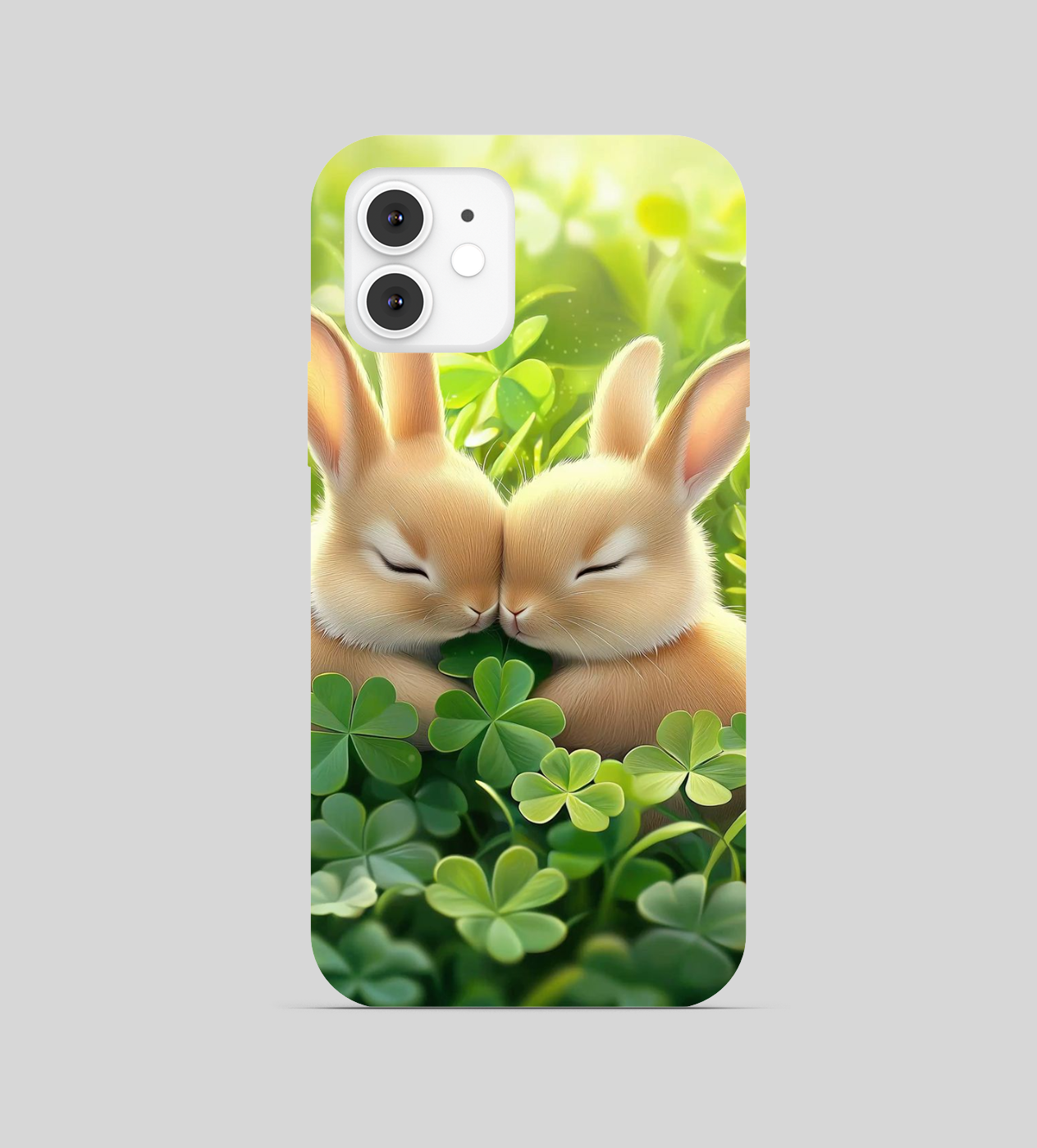 Cute Rabbit Theme Phone Cover