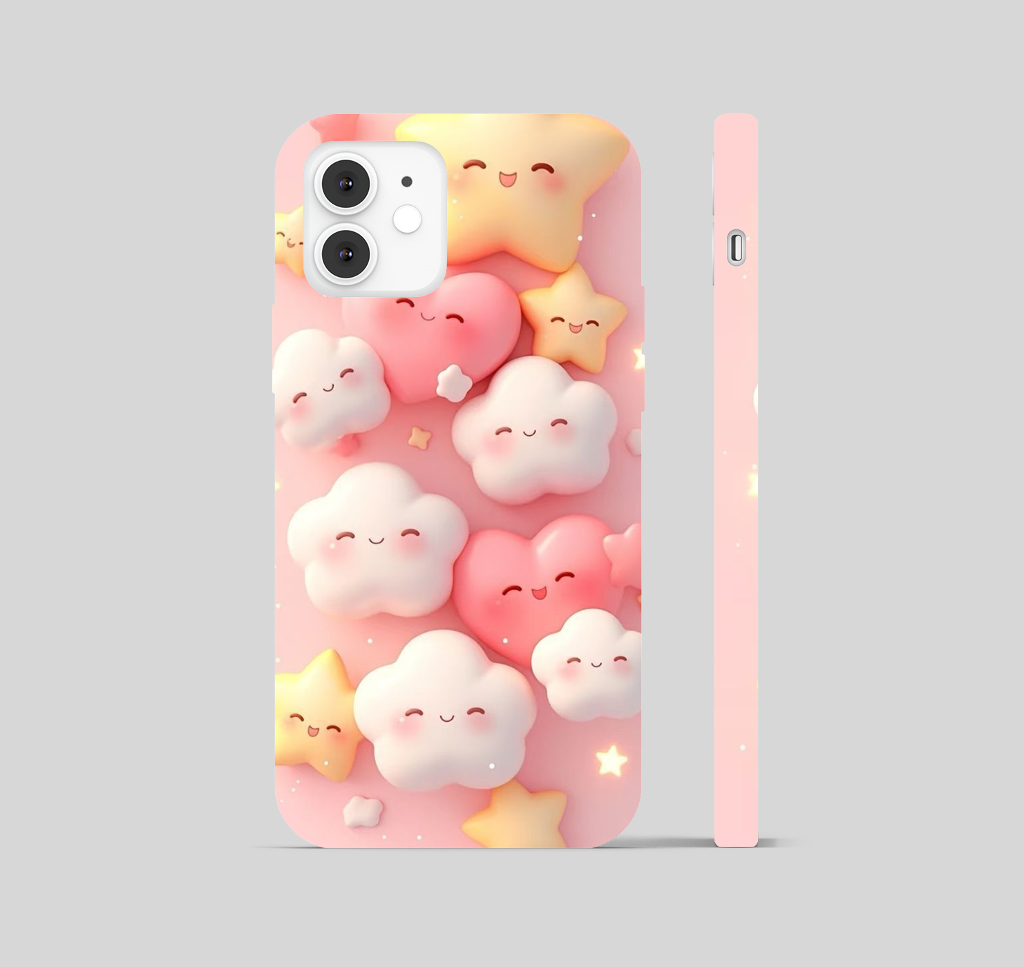 Star-Heart Theme Phone Cover
